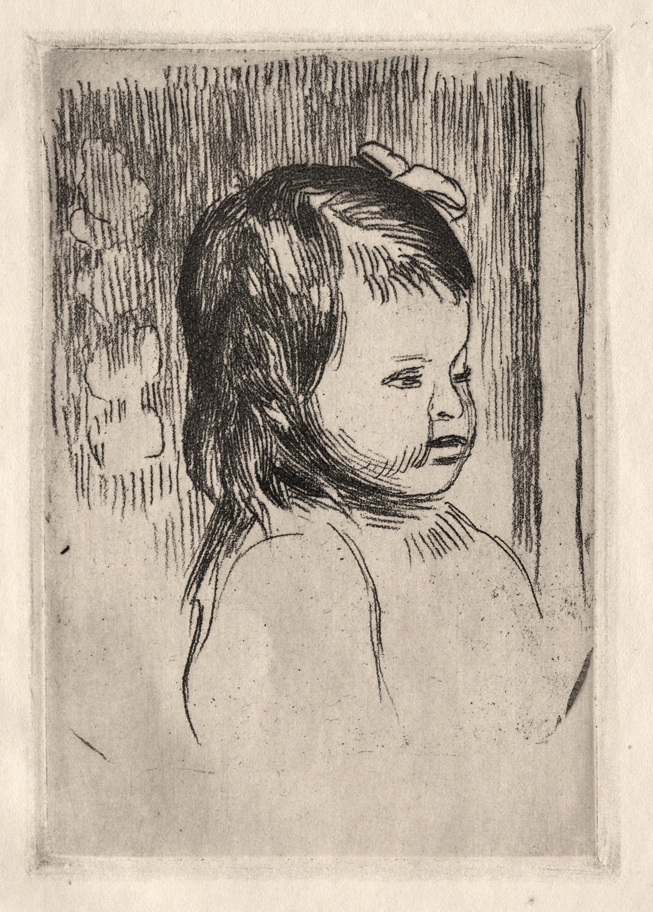 Child’s Bust, Turned to the Right (c. 1908)