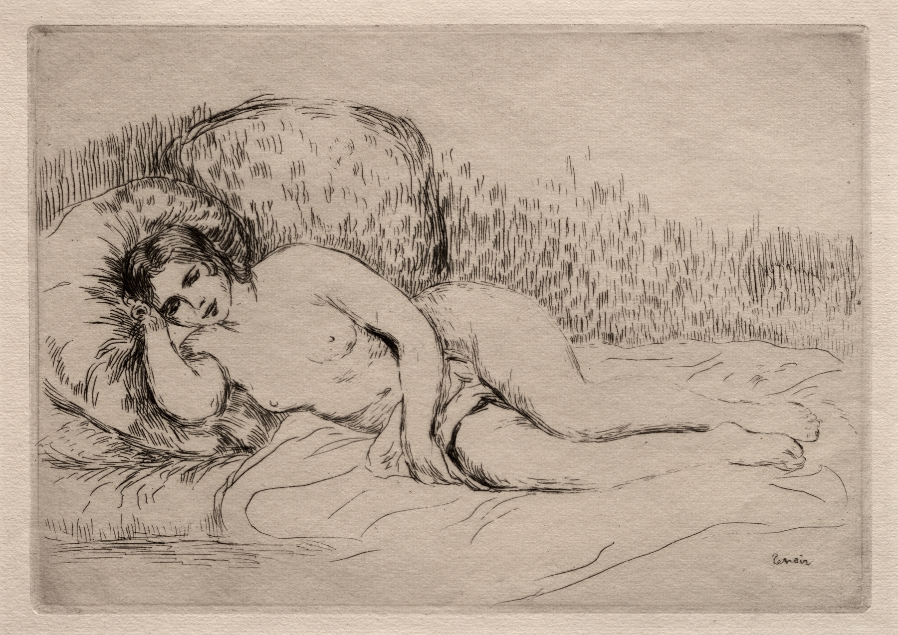 Nude Woman Reclining (1906)