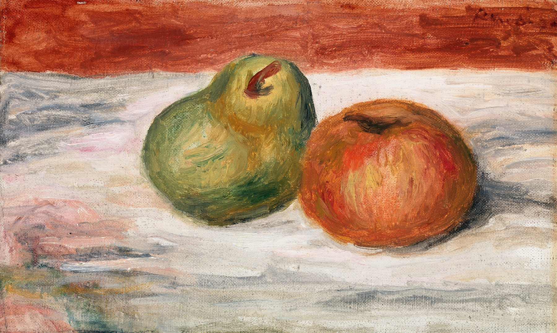 Apple and Pear (Pomme et poire) (c. 1909)