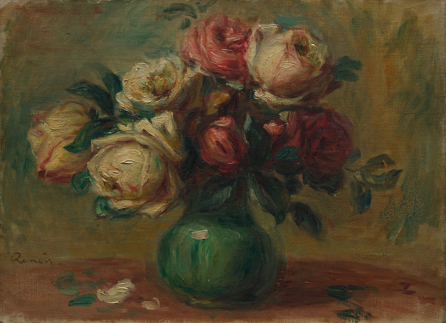Roses in a Vase (c. 1890)