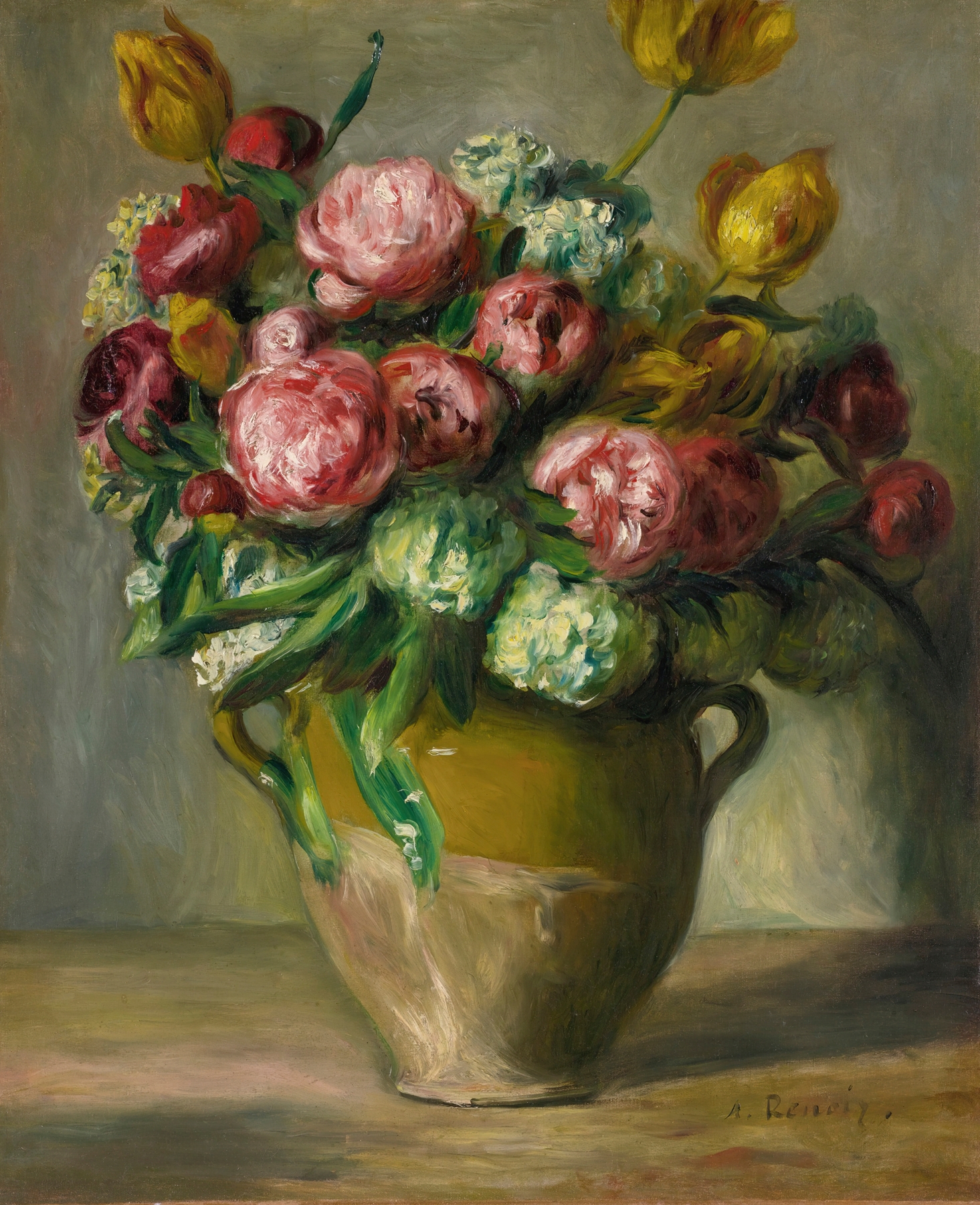Vase De Pivoines (circa 1872)