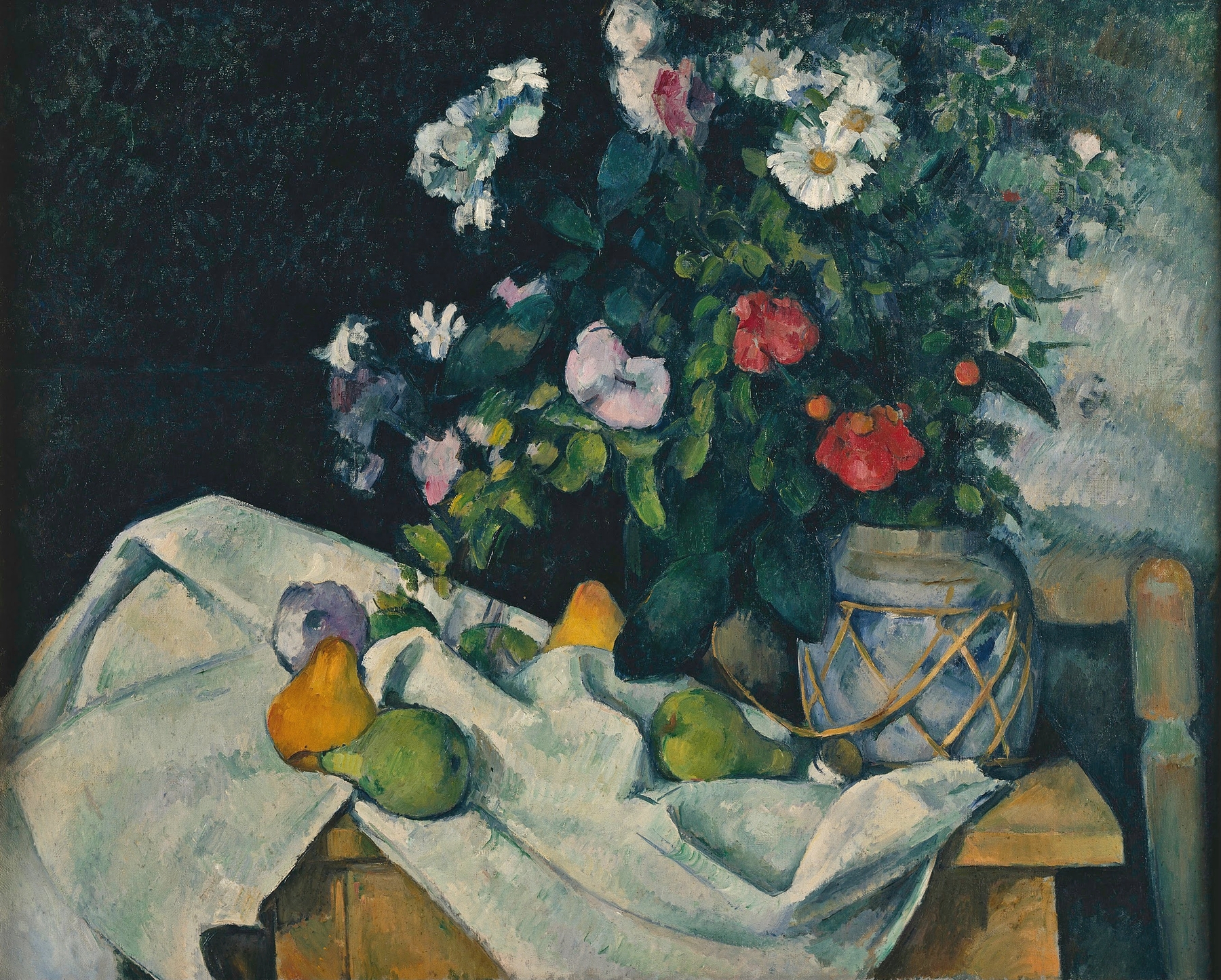 Still Life with Flowers and Fruit (between 1888 and 1890)