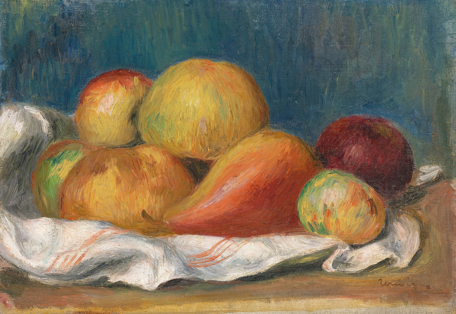 Nature morte aux pommes et à poire (circa 1889)