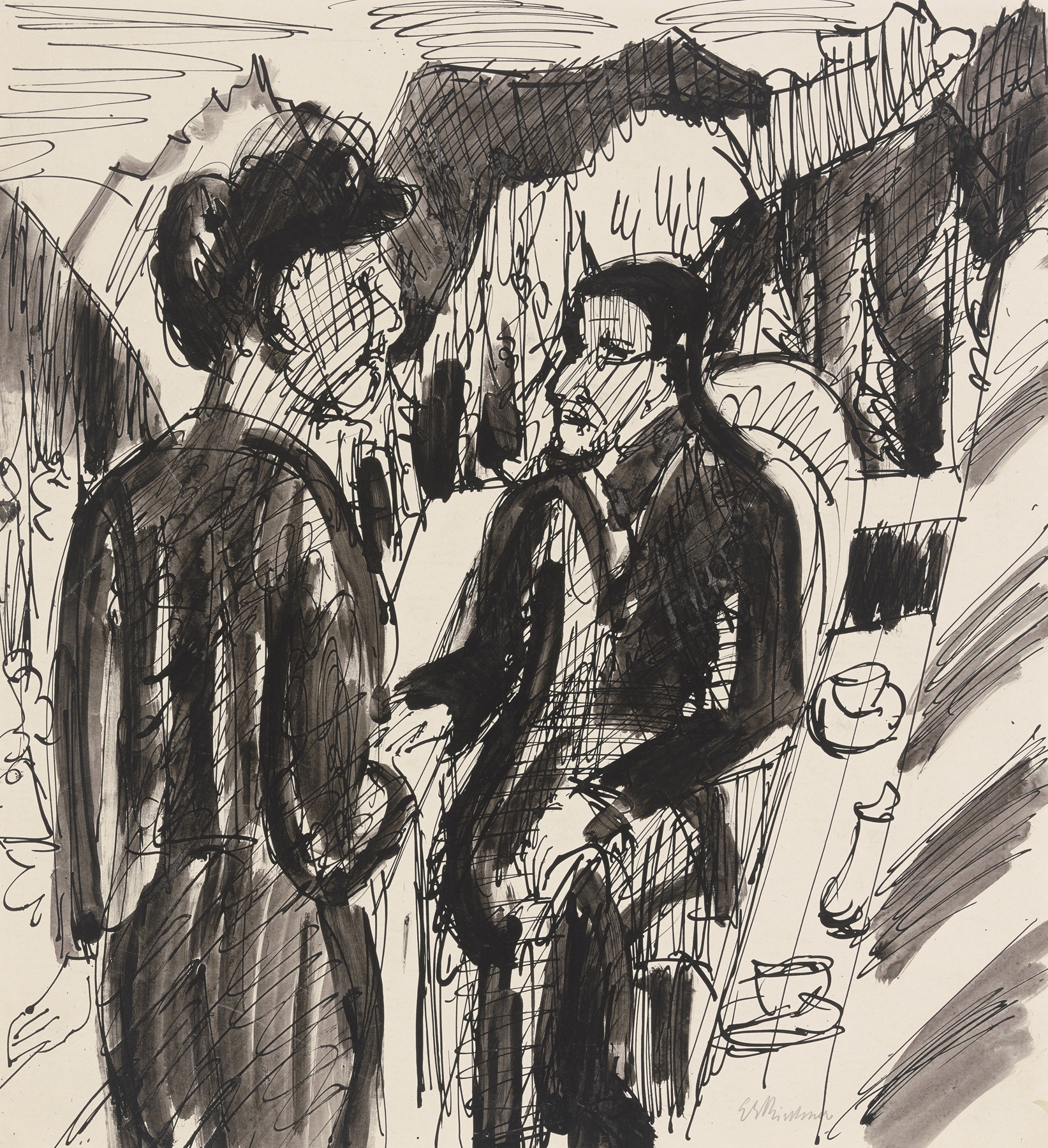 Bossarts on the balcony (1920)