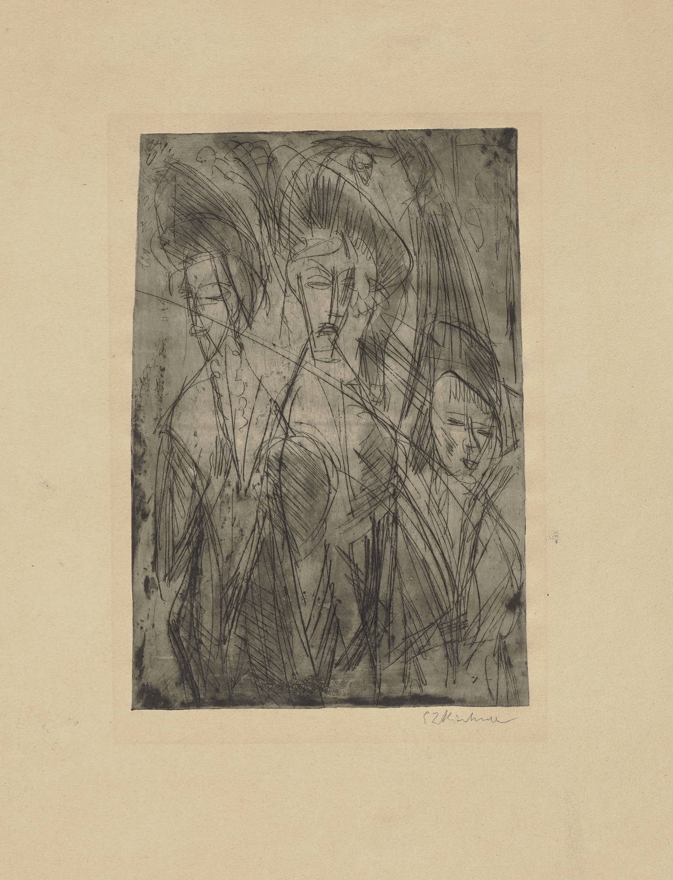 Drei Kokotten bei Nacht (1914)