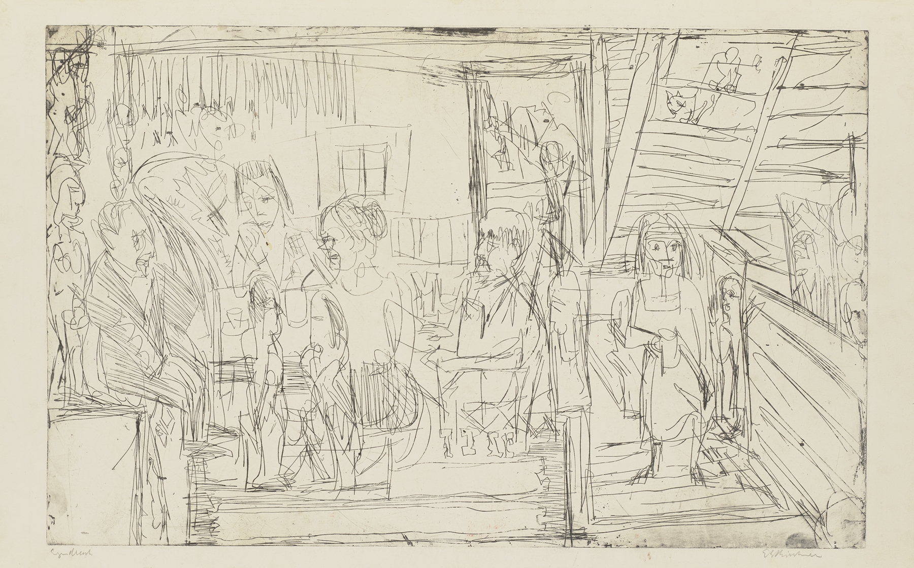 Gesellschaft im Estrich (1923)