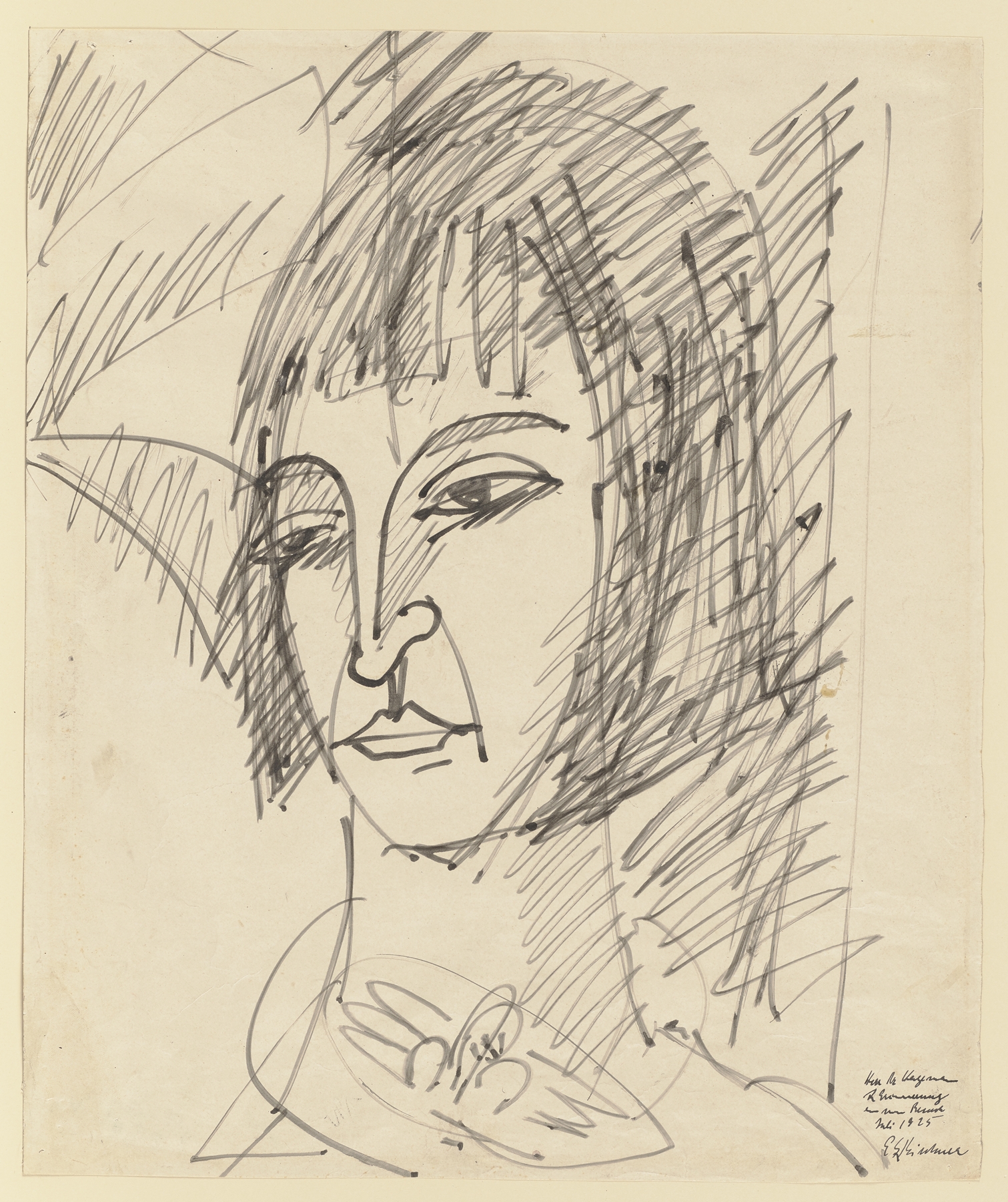 Portrait of Erna (ca. 1915)