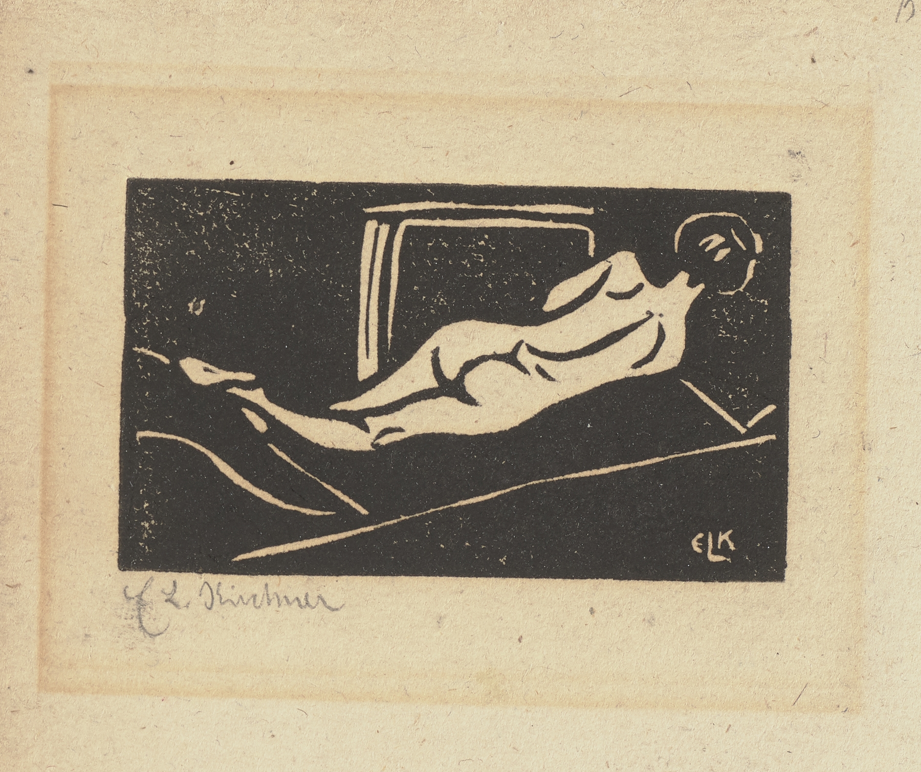 Reclining Nude from the Back (1905)