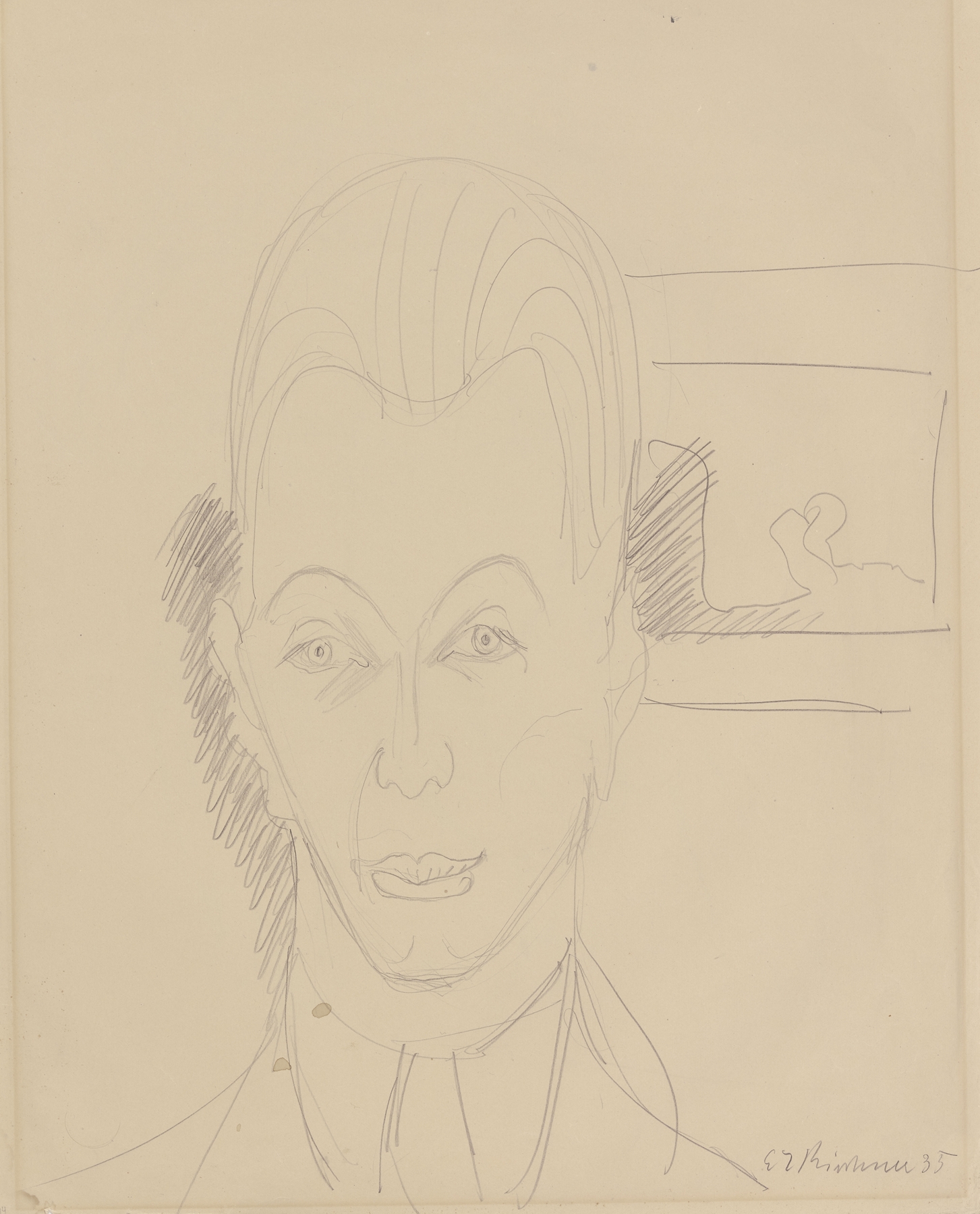 Self-portrait (ca. 1935)