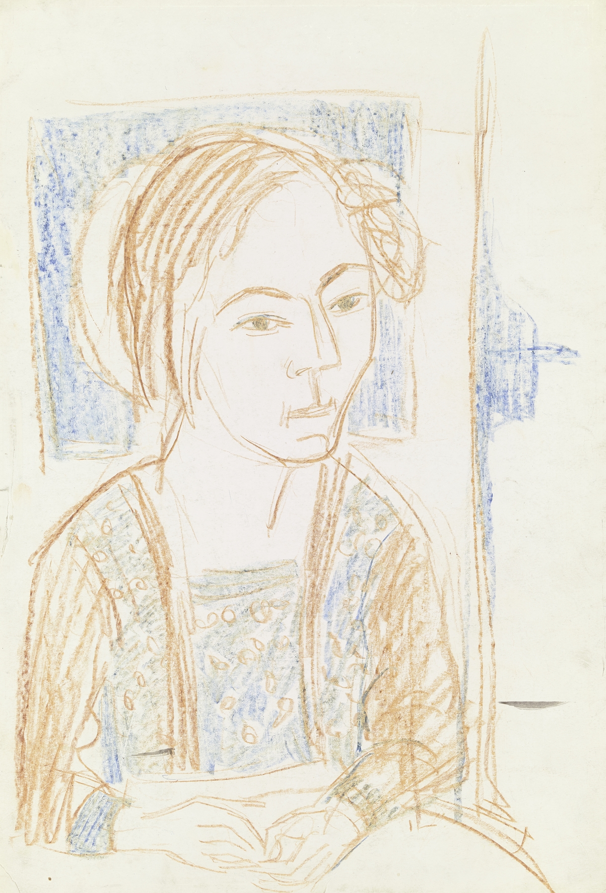 Sitting girl (ca 1925)
