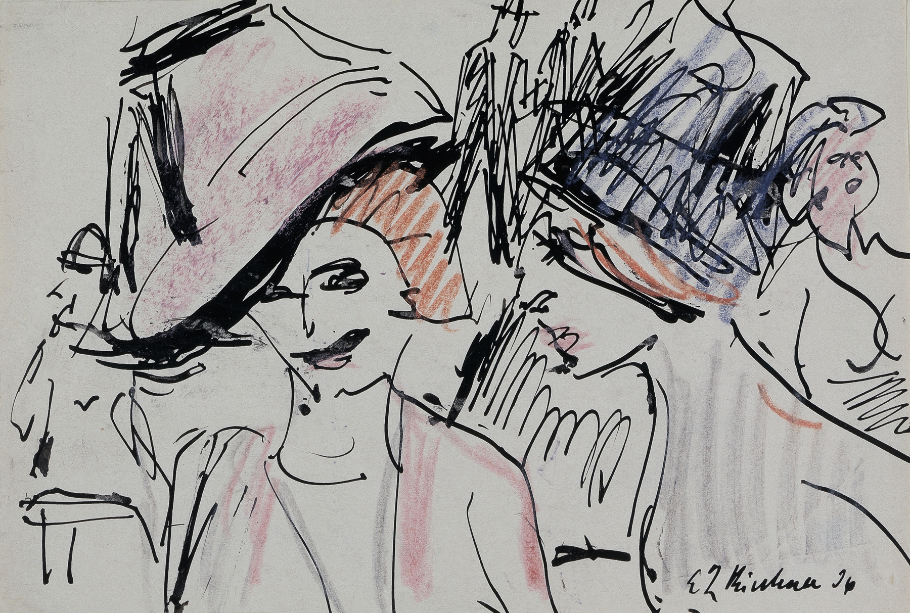 Two Cocottes (ca. 1910)