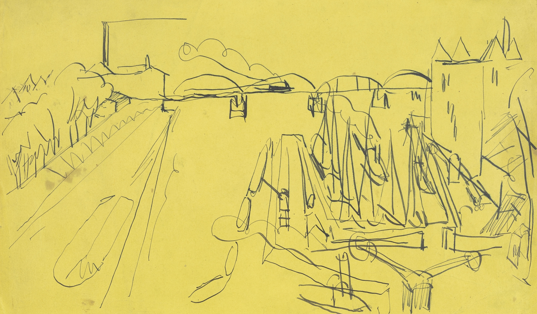 Westhafen Frankfurt am Main (ca. 1916)