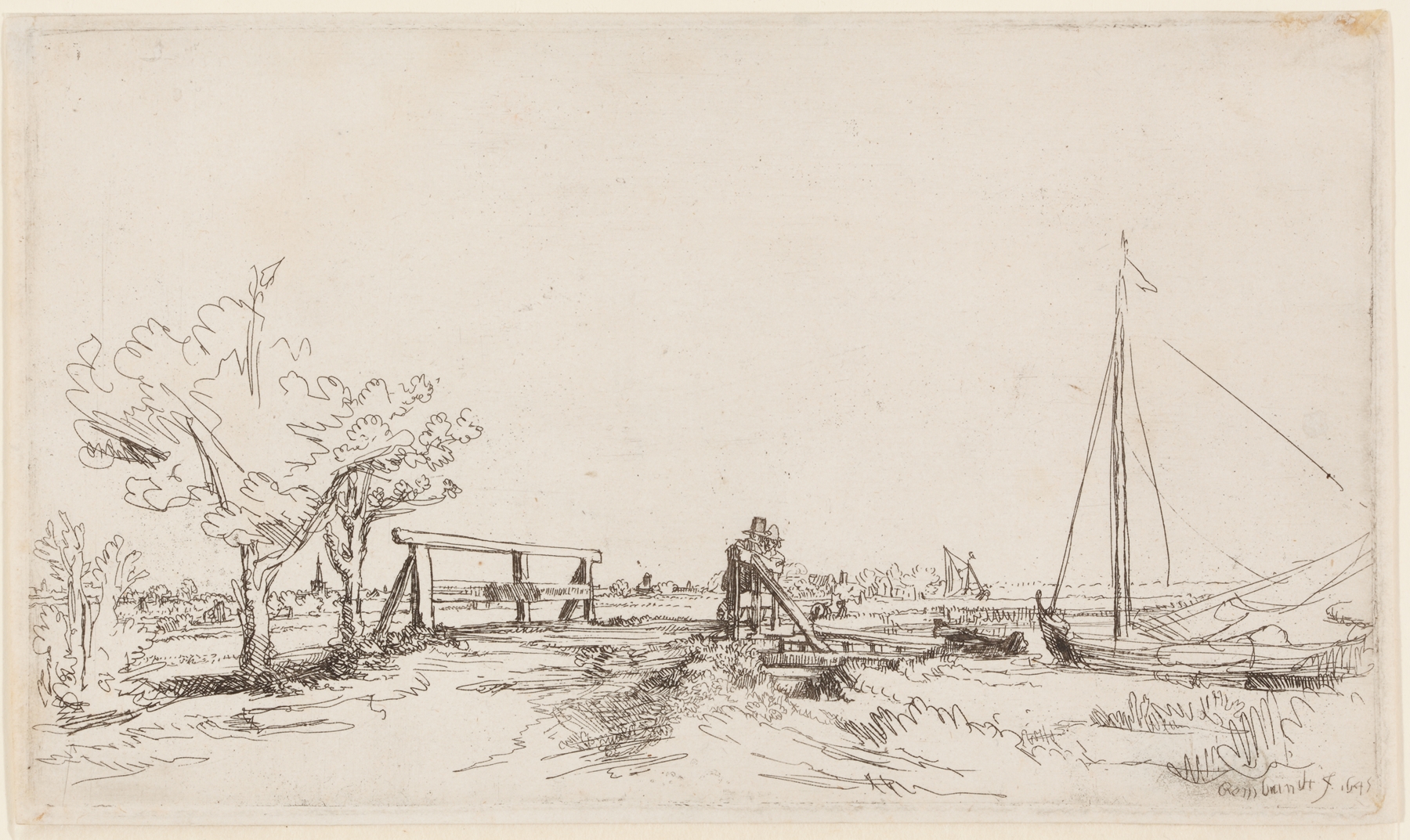 Jan Six’ bridge (1645)