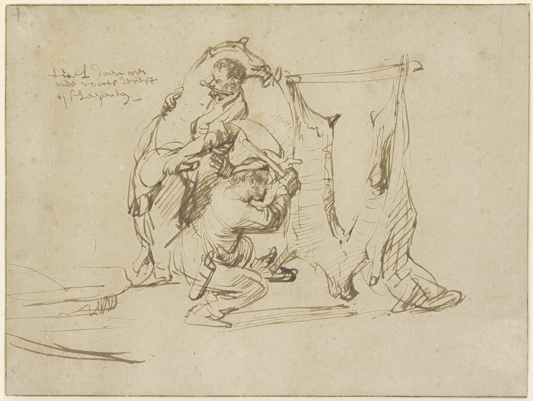Two butchers (1635-1639)