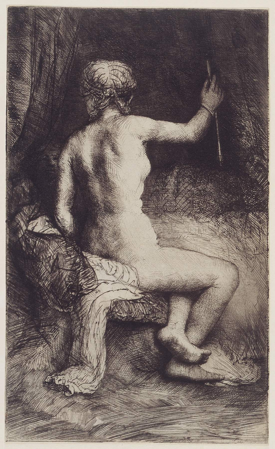 Woman with the Arrow (1661)