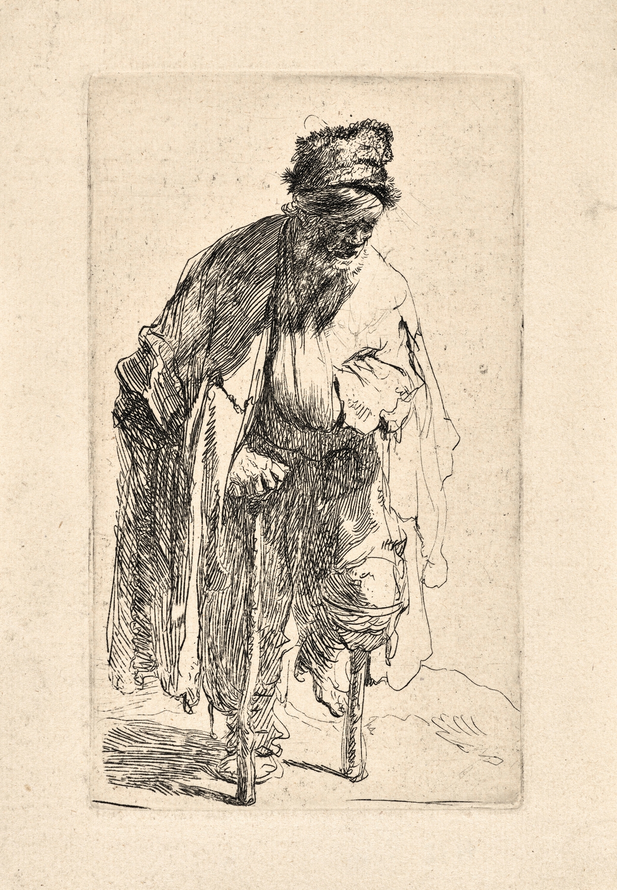 Beggar with a Wooden Leg (circa 1630)