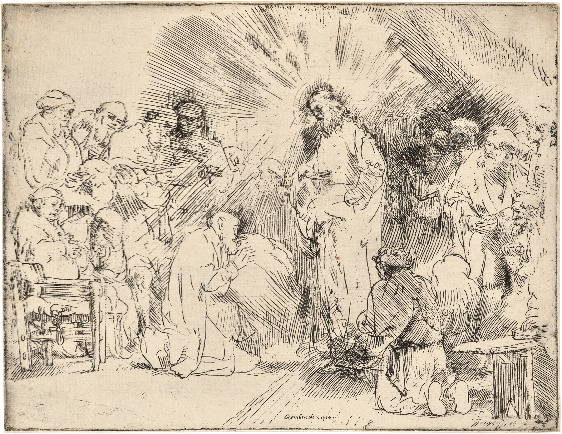 Christ appearing to the Apostles (1656)