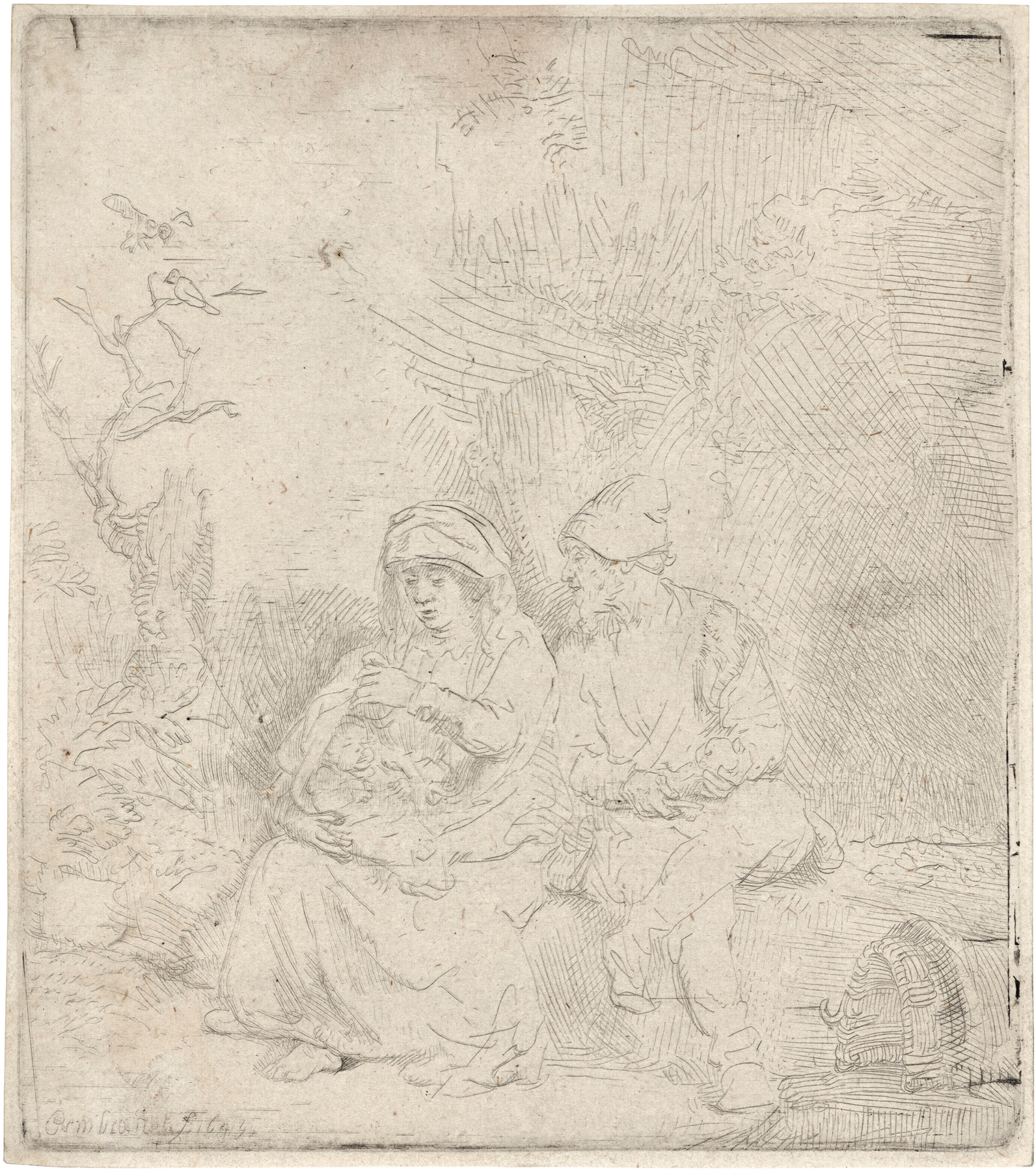 The Rest on the Flight into Egypt (1645)