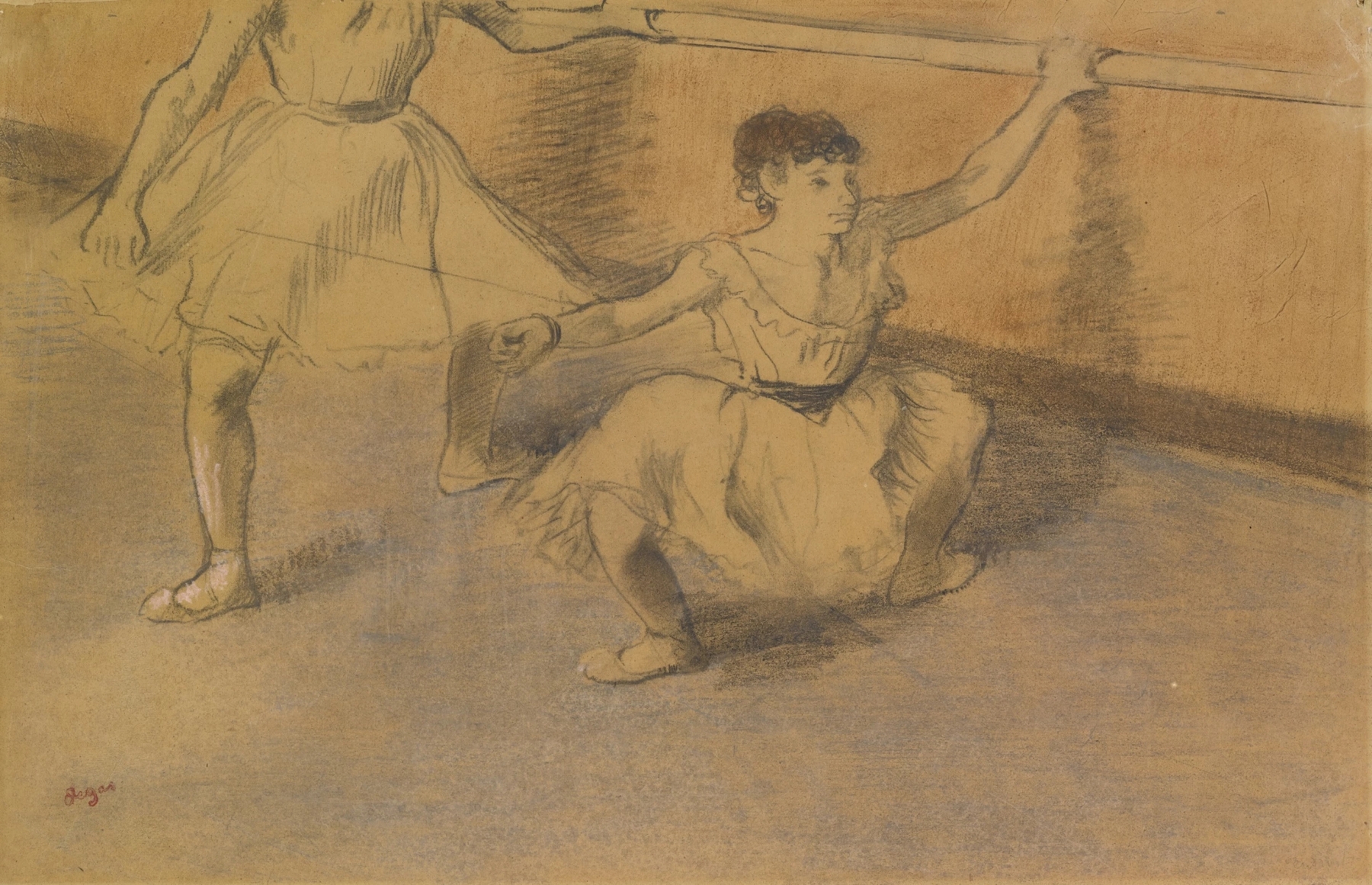 Danseuses à la barre (circa 1883-85)