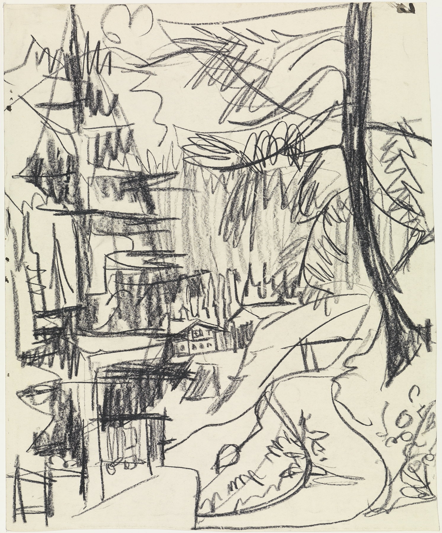 Bergwald und Hütten (1919)