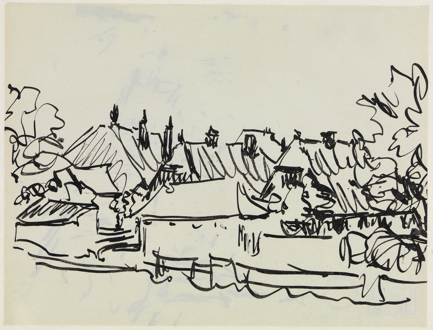 Dorf auf Fehmarn (1908)