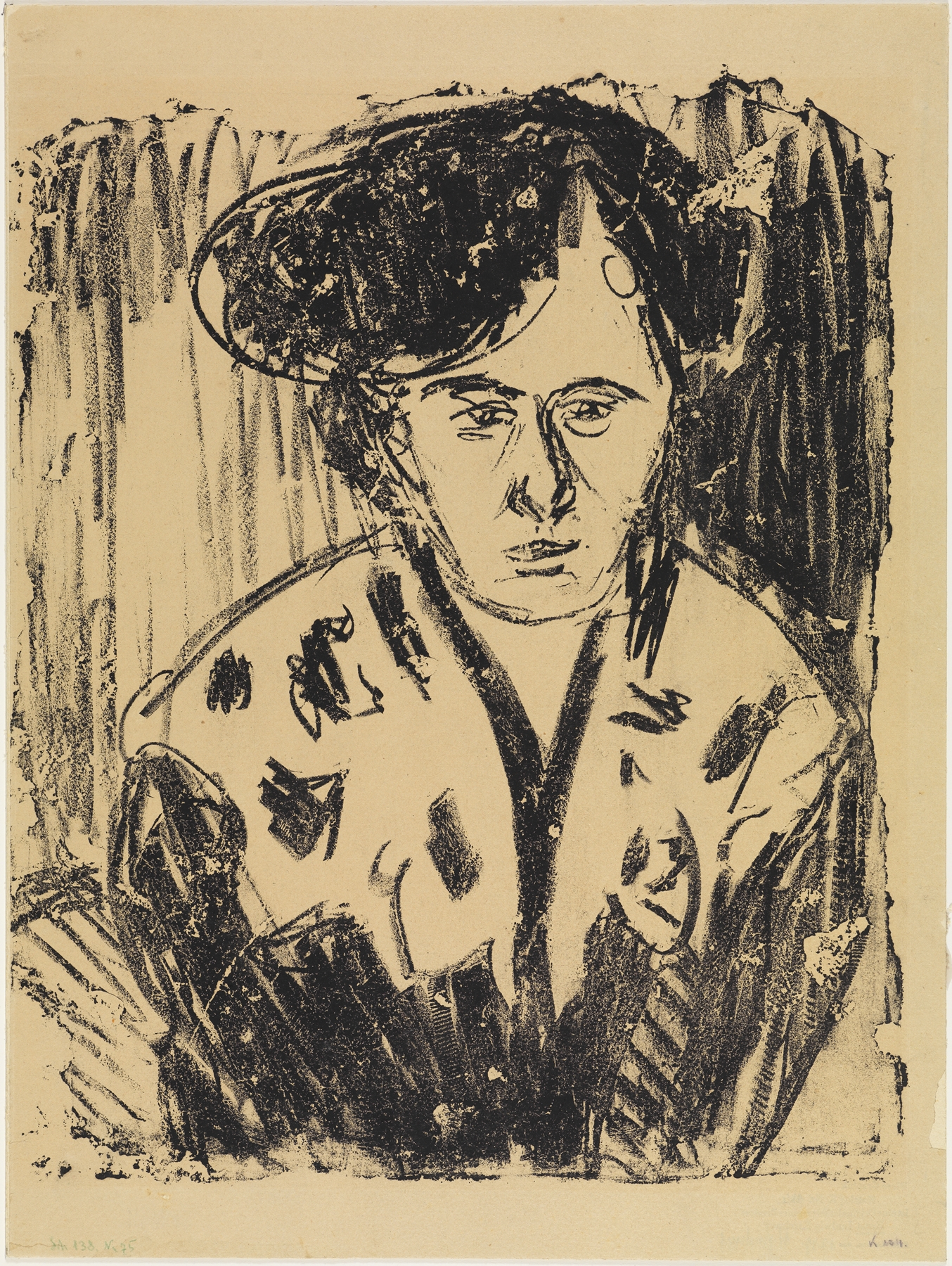 Frau im Spitzenkragen (1908)