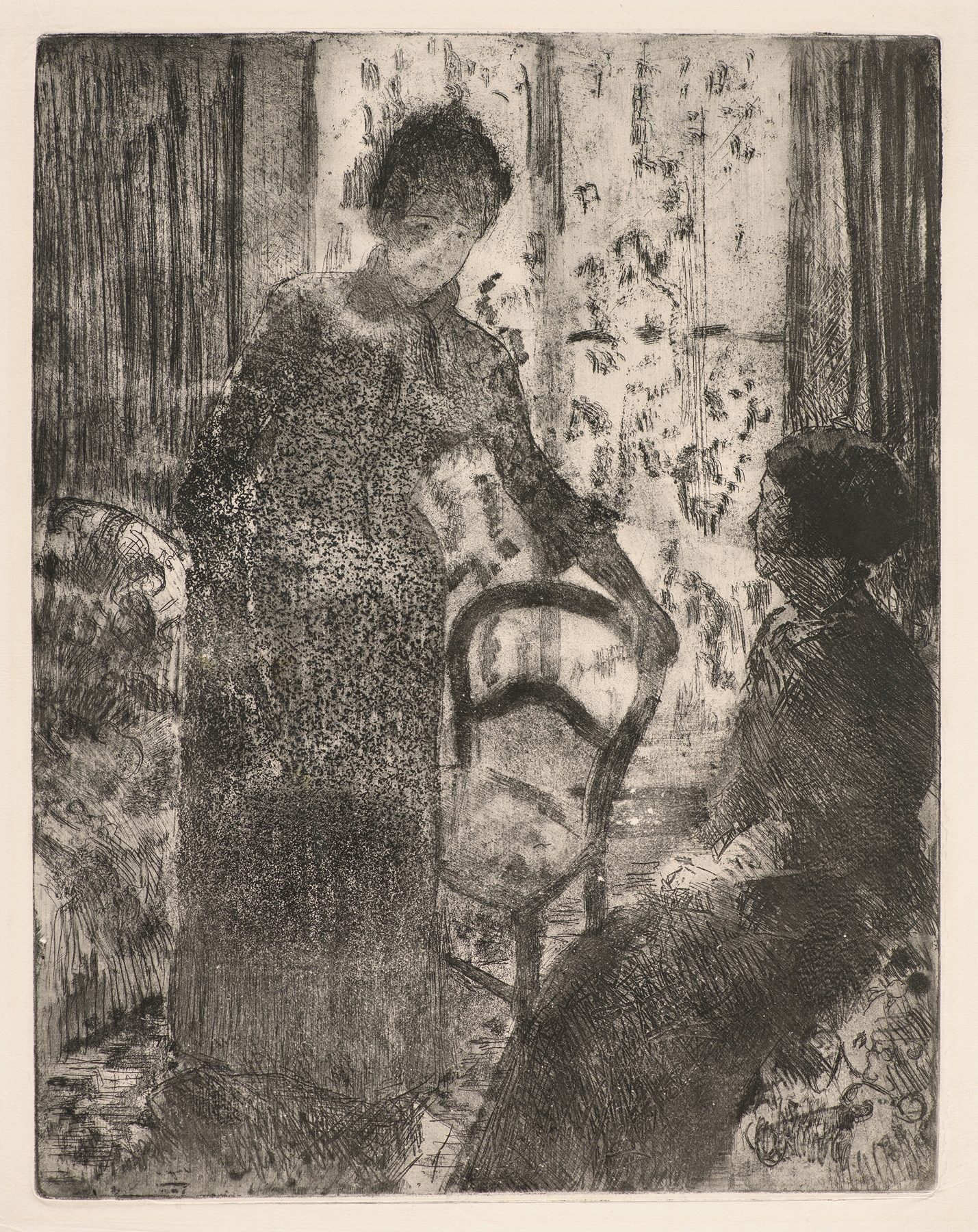 THE VISITOR (C. 1881)