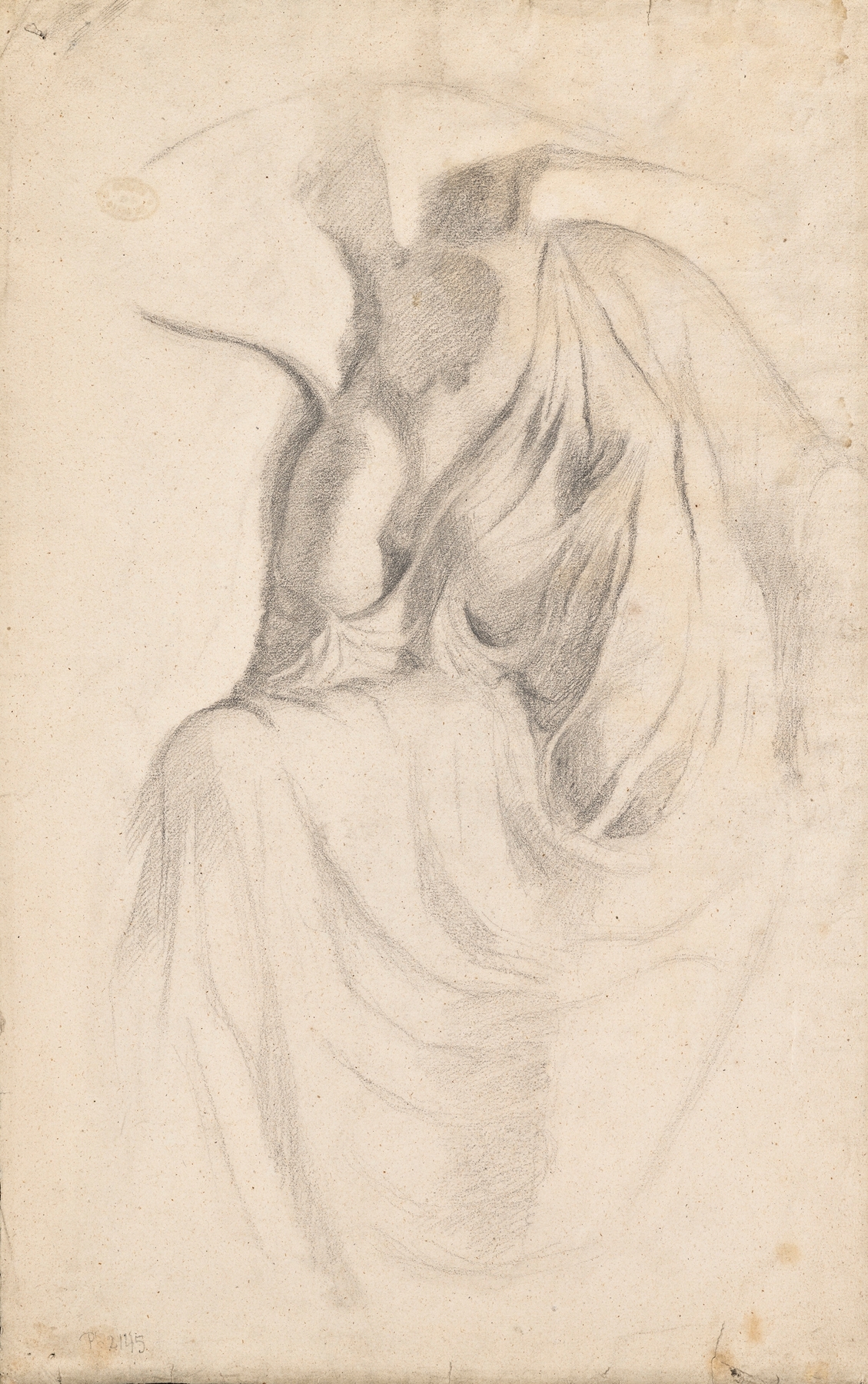 Étude d’après ‘Niké attachant sa sandale’ (1854-1856)