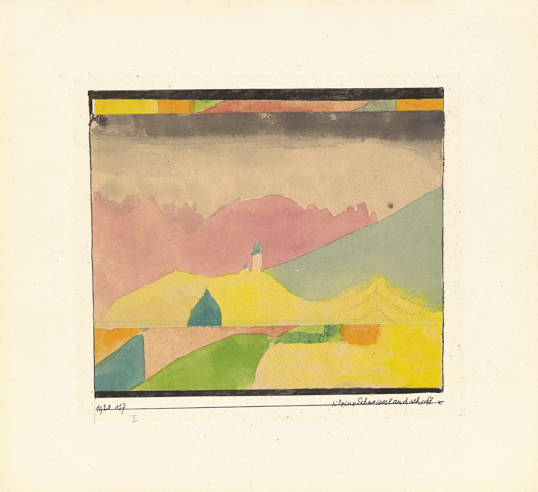 Kleine Schweizerlandschaft (1920)