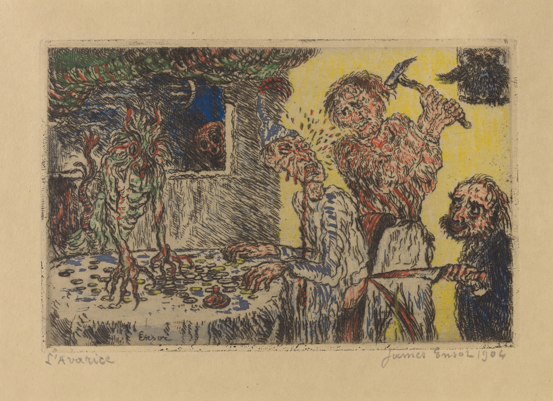 De gierigheid (1904)