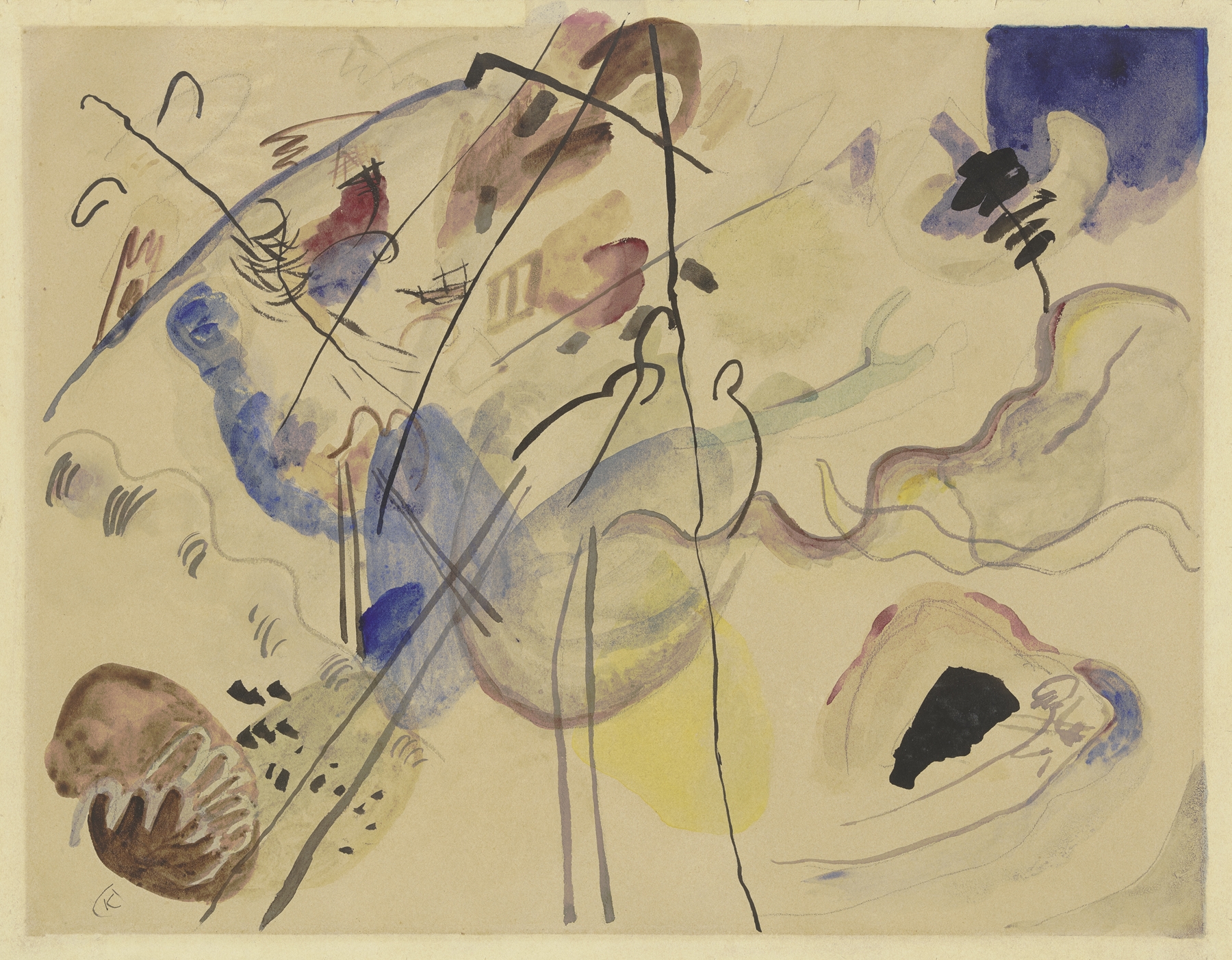 Untitled (Improvisation) (1911 – 1912)