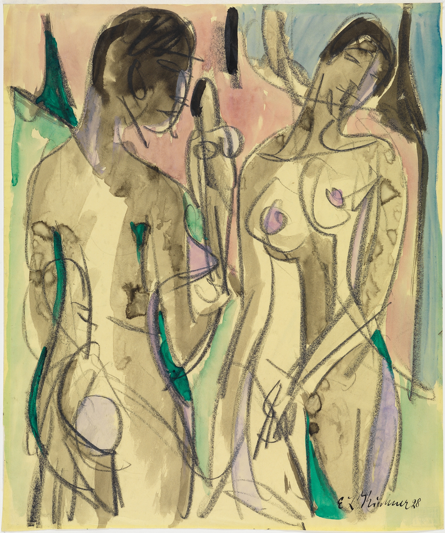 Drei Akte im Wald (1928)