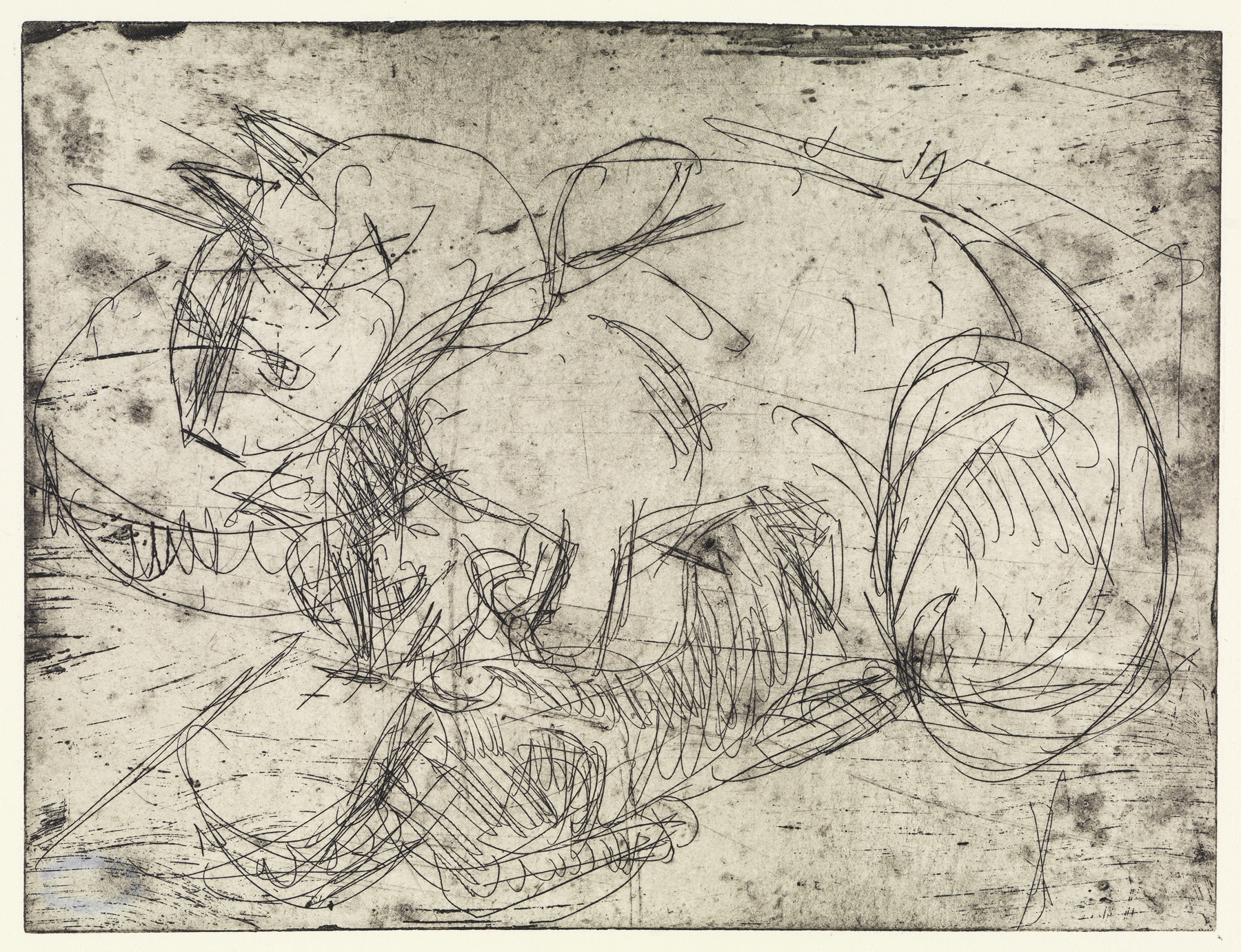 Säugende Katze (1919)