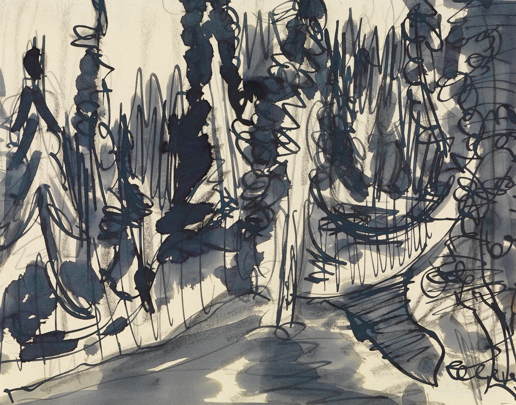 Tannenwald (Bergwald-Studie) (1936)