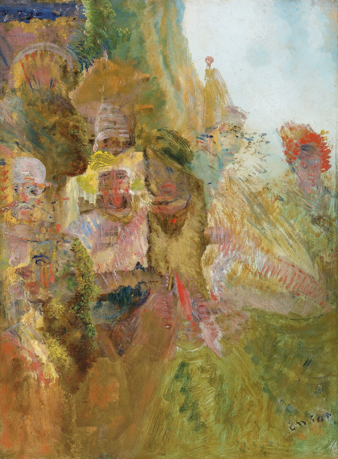 Scène carnavalesque (circa 1890)