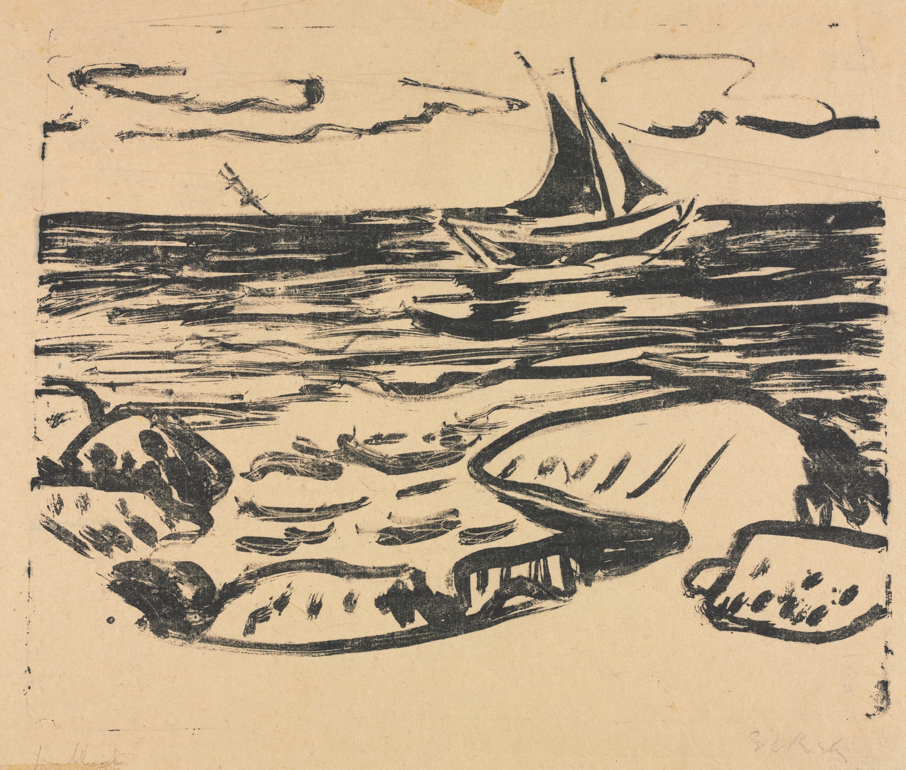 The Sea near Staberhuk (1908)