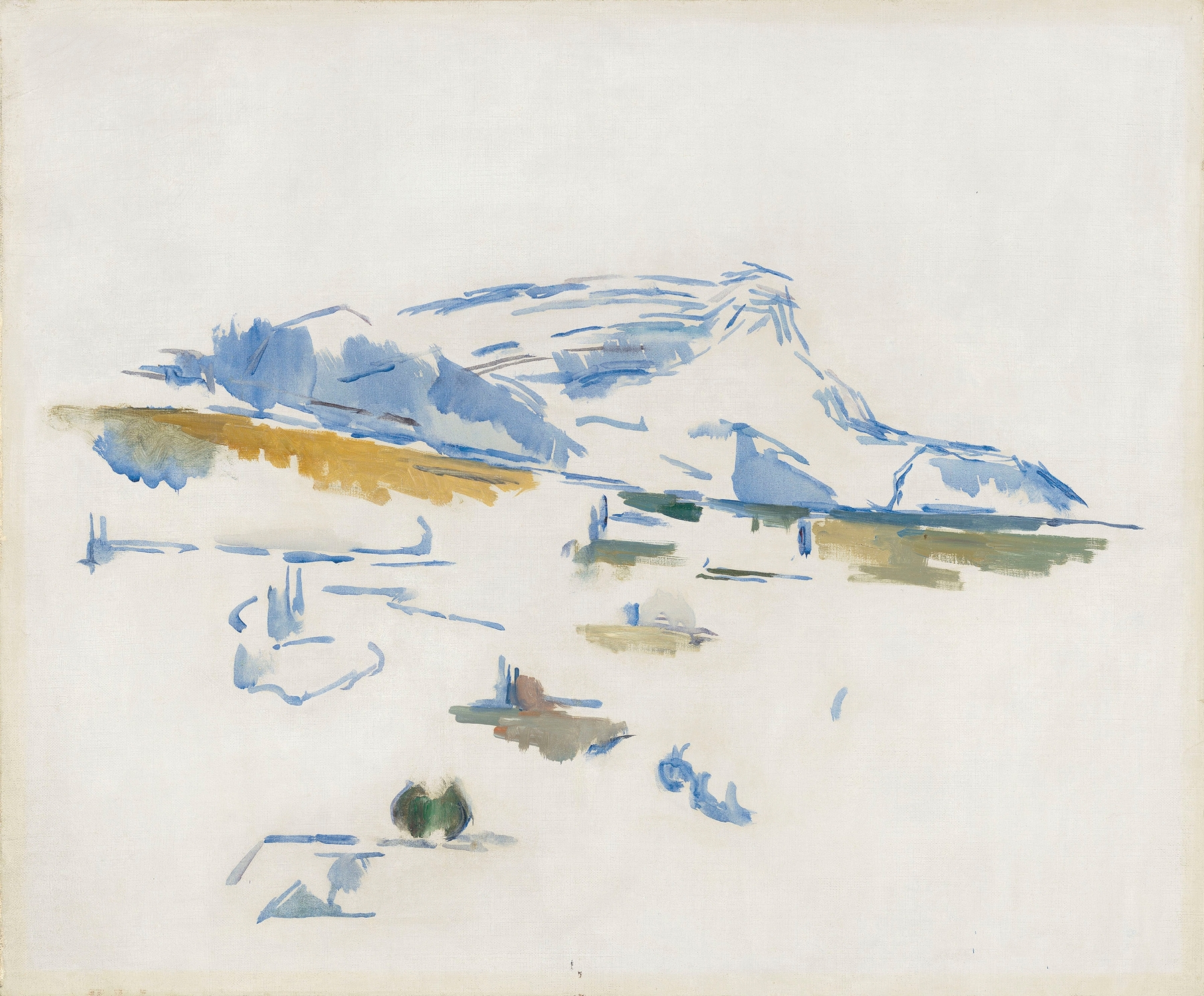 La Montagne Sainte-Victoire vue des Lauves (circa 1904)