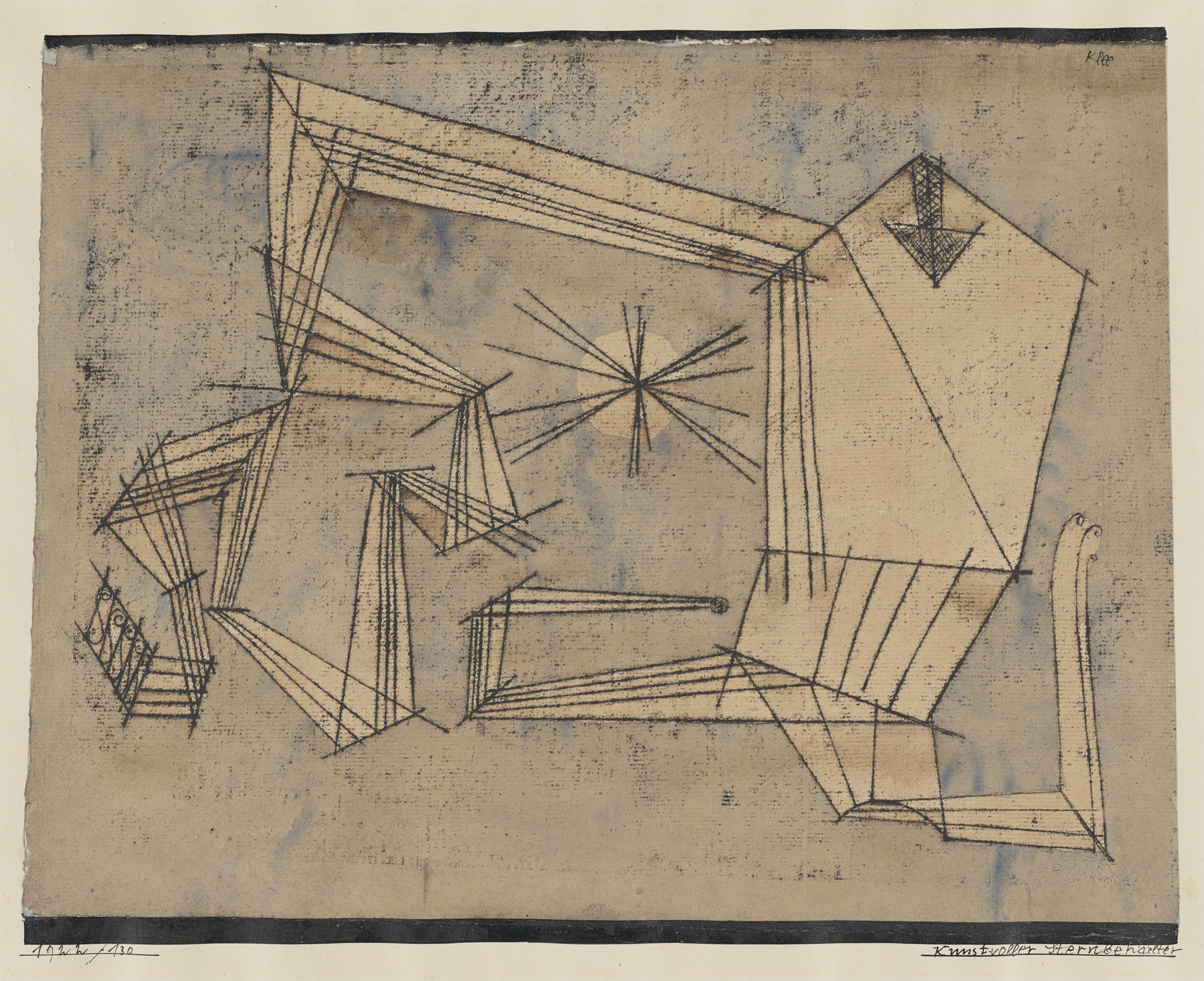 Kunstvoller Sternehälter (Ingenious Star Container) (1922)