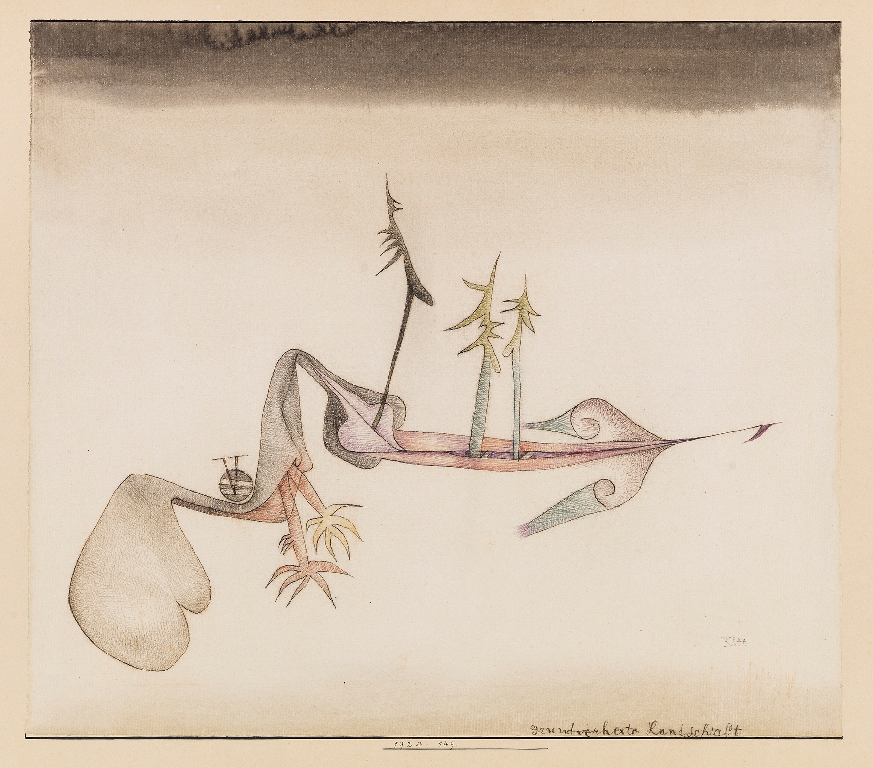 Grundverhexte Landschaft (1924)