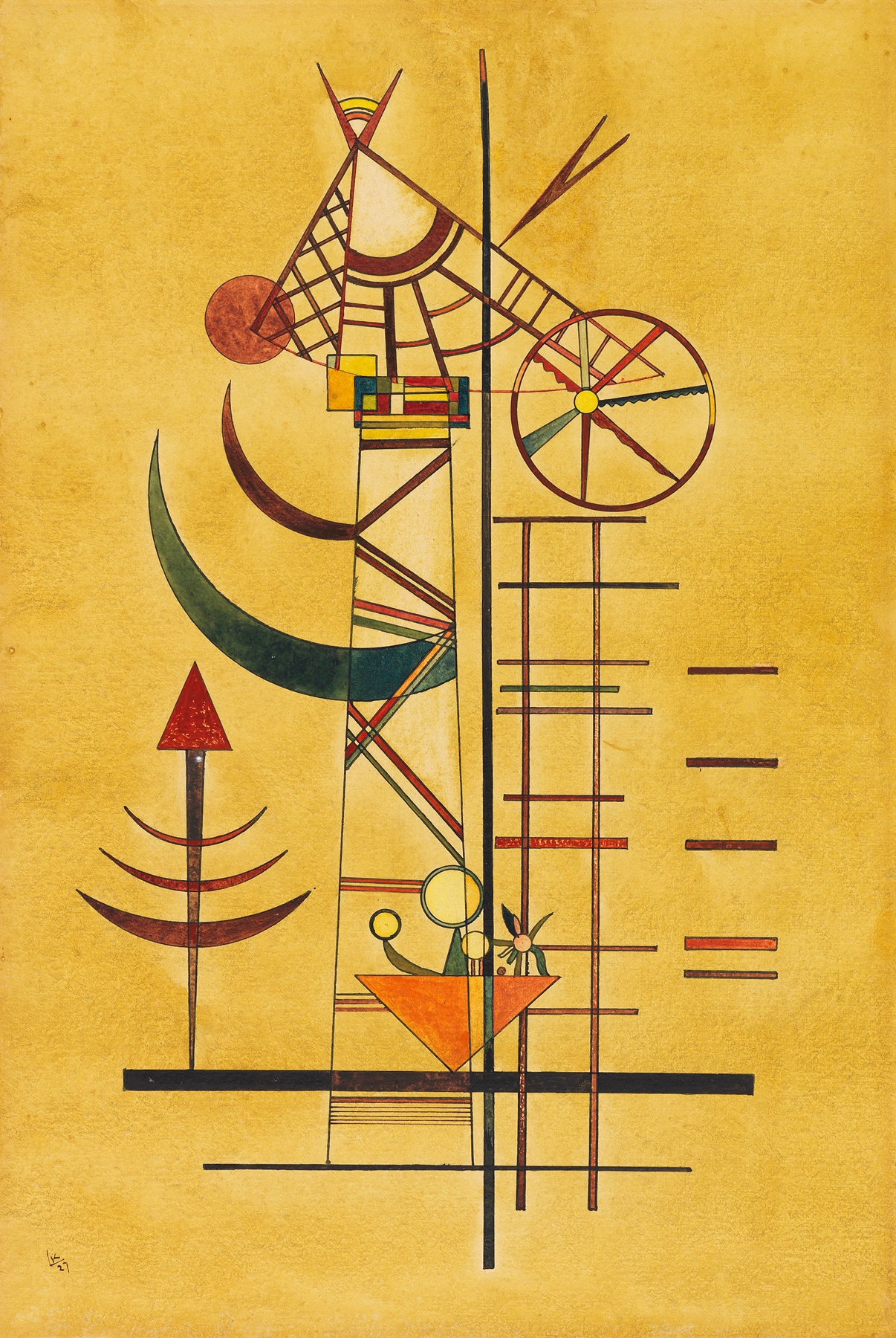 Gebogene Spitzen (1927)