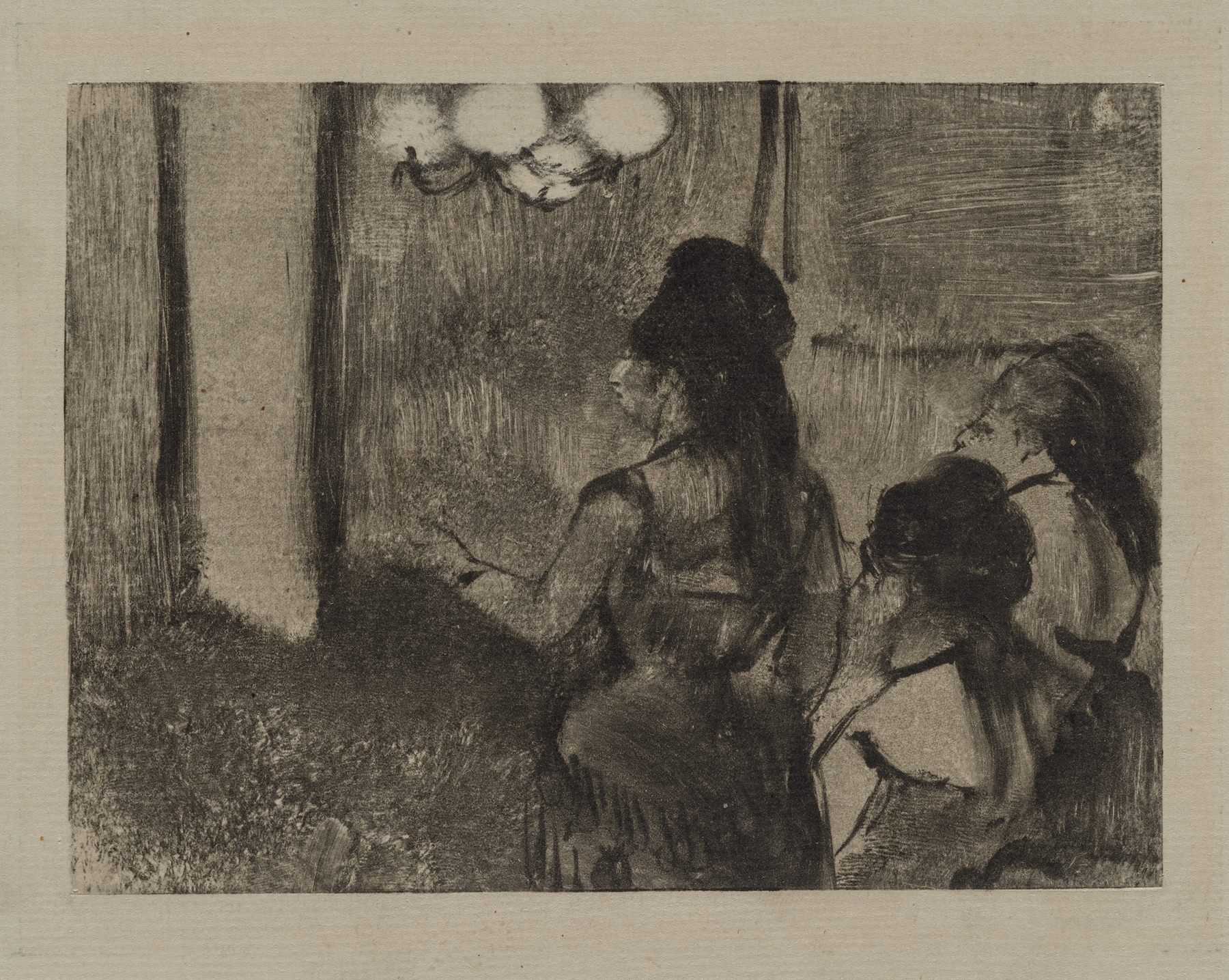 In the Salon (c. 1880s)