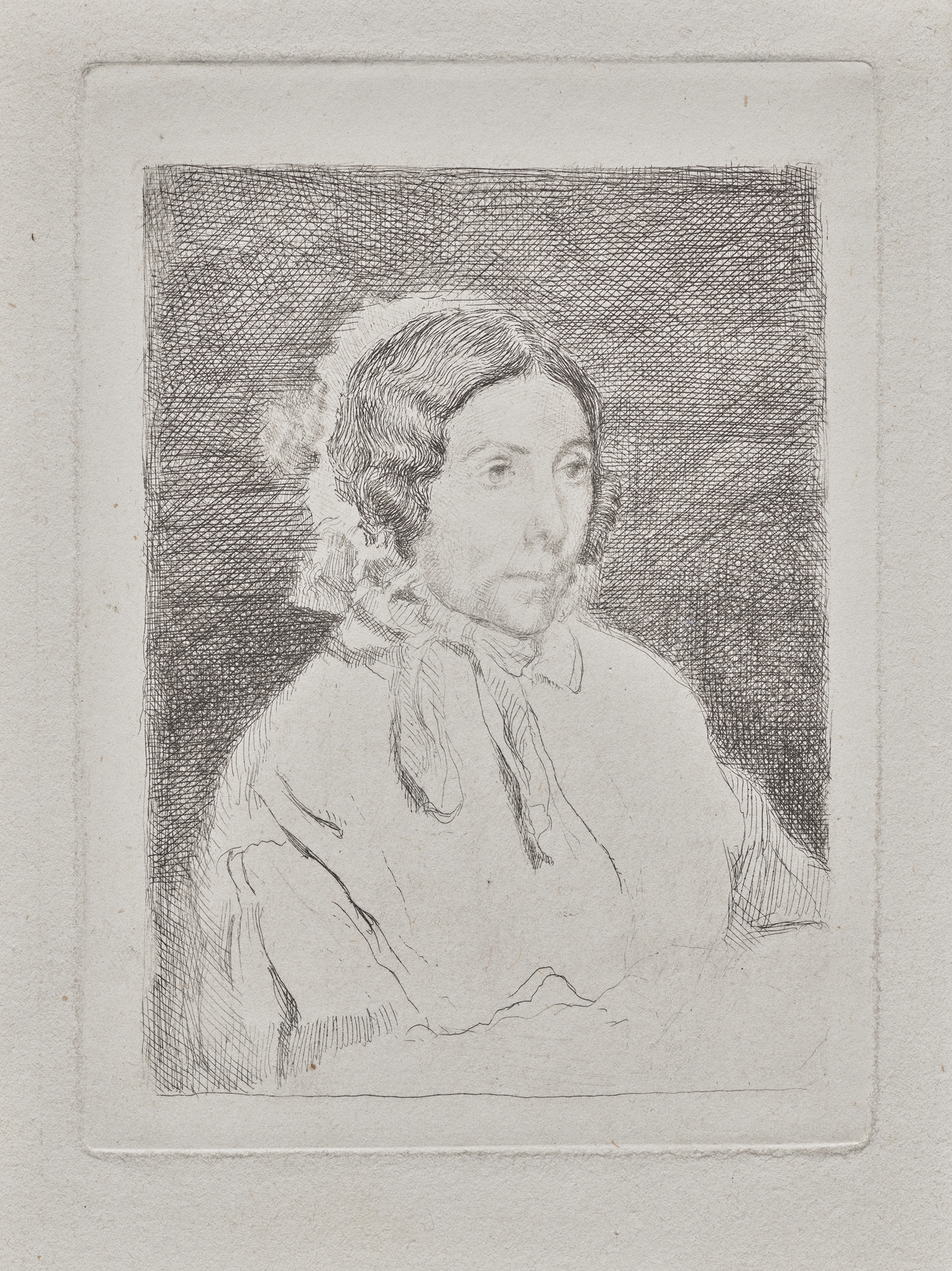 Woman in a Ruffled Cap (1859–60)