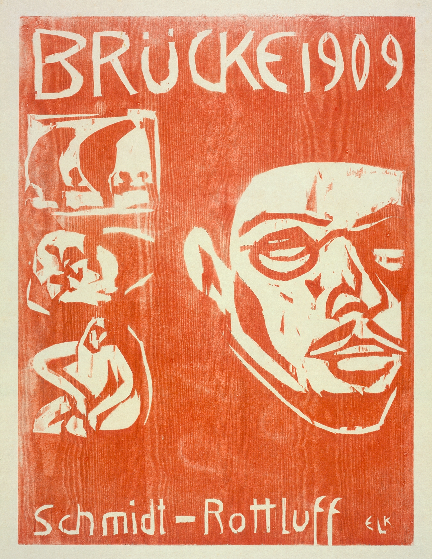 Portrait of Schmidt-Rottluff (1909)