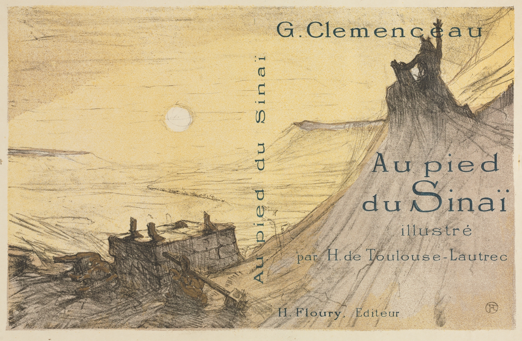 Au pied du Sinaï – Front Cover (1898)