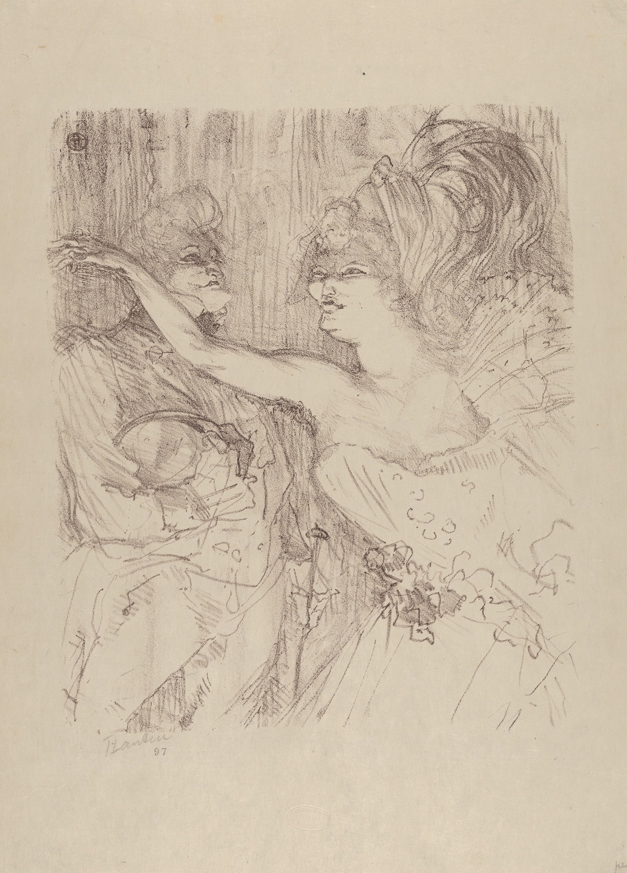 Guy and Mealy, in Paris Qui Marche (1898)