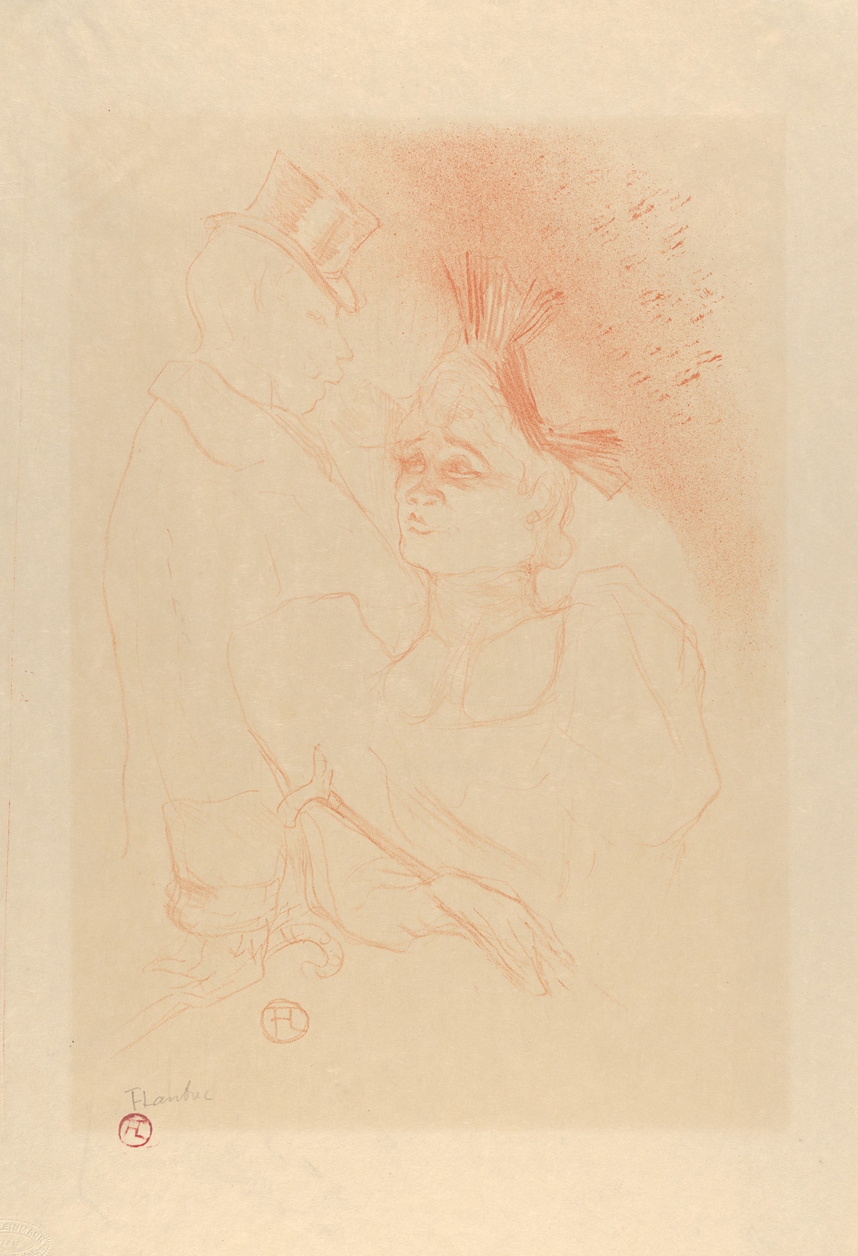 Mademoiselle Lender and Baron (1893)