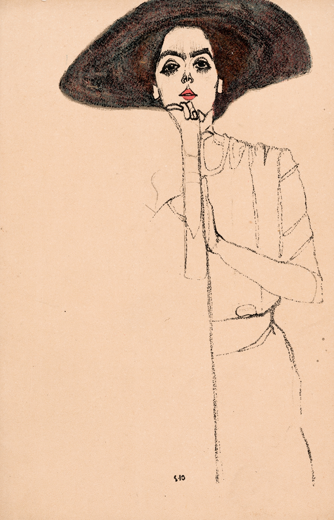 Nr. 290: Damenporträt (1910)