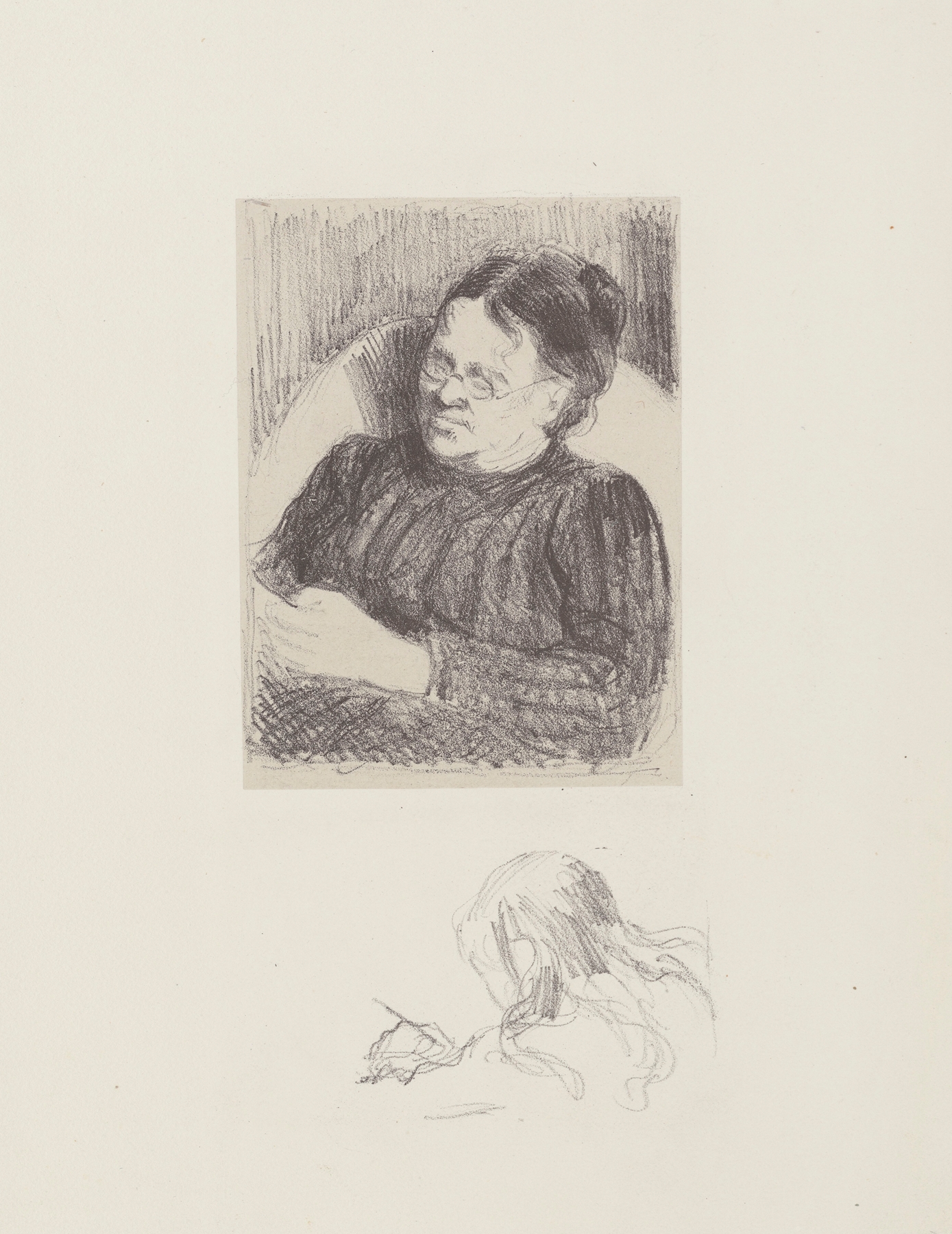 Grand-mère (la femme de l’artiste) (1895)