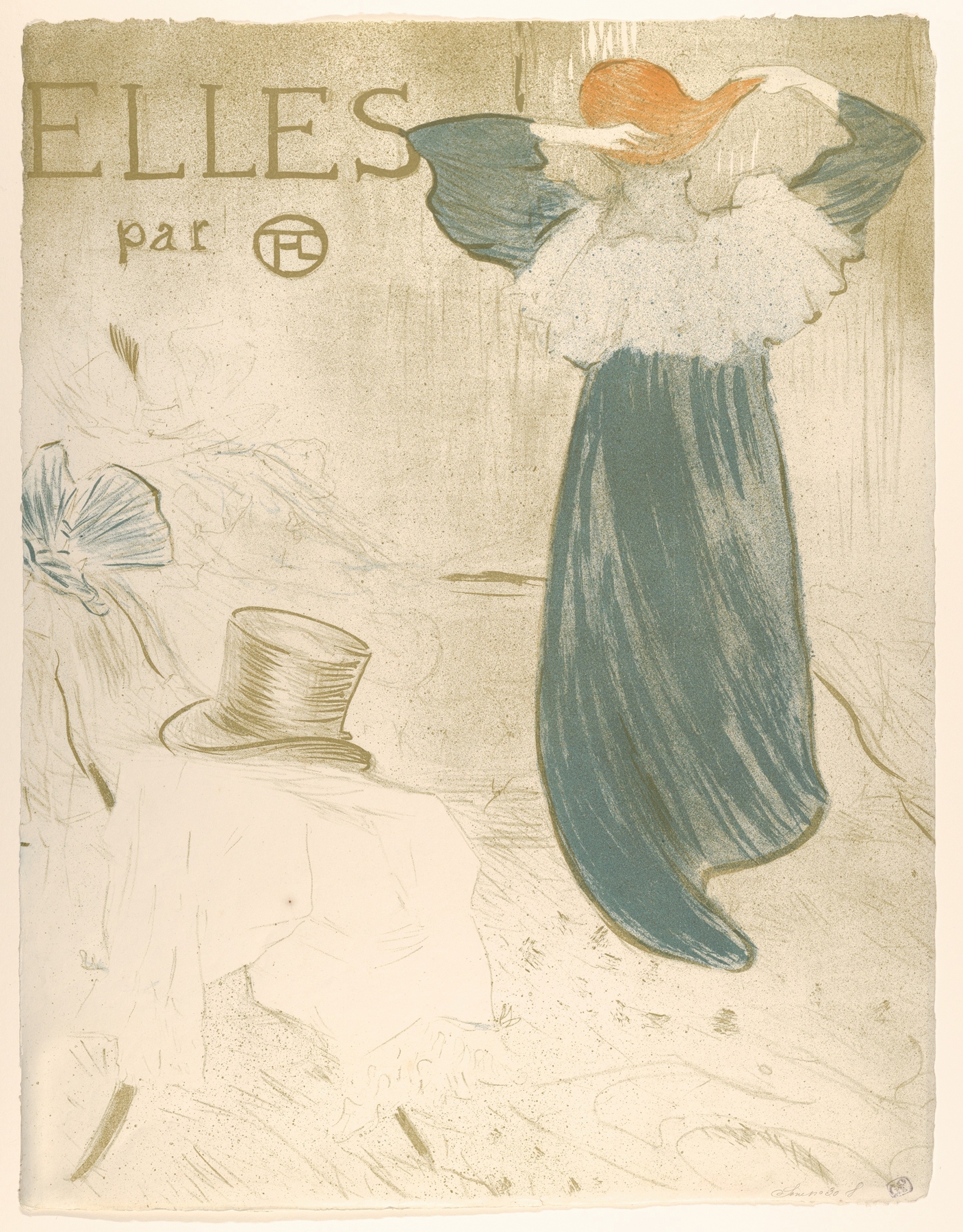 Elles (portfolio cover). (1896)