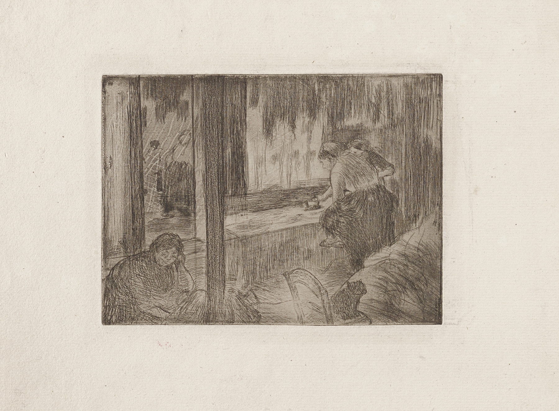 The Laundresses (Les Blanchisseuses) (1879)